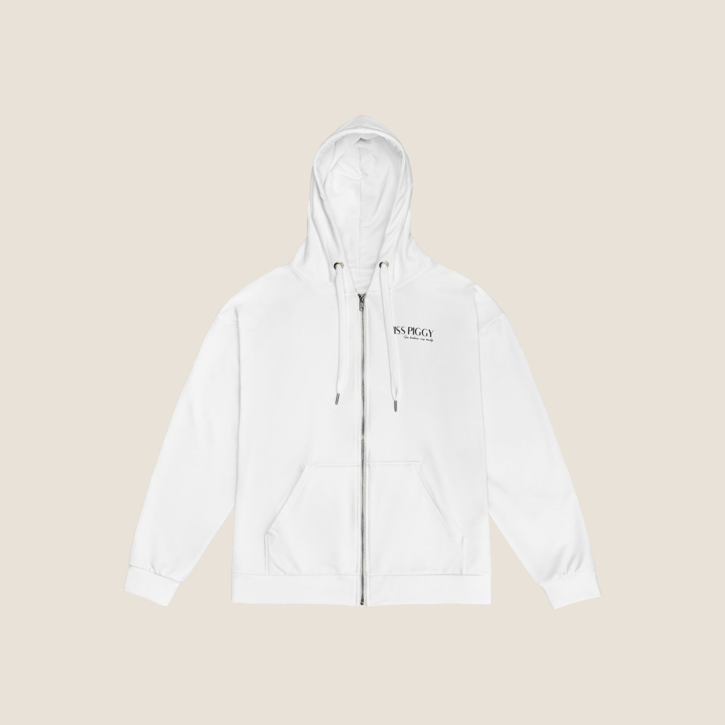 WILD GARDEN recycled zip hoodie