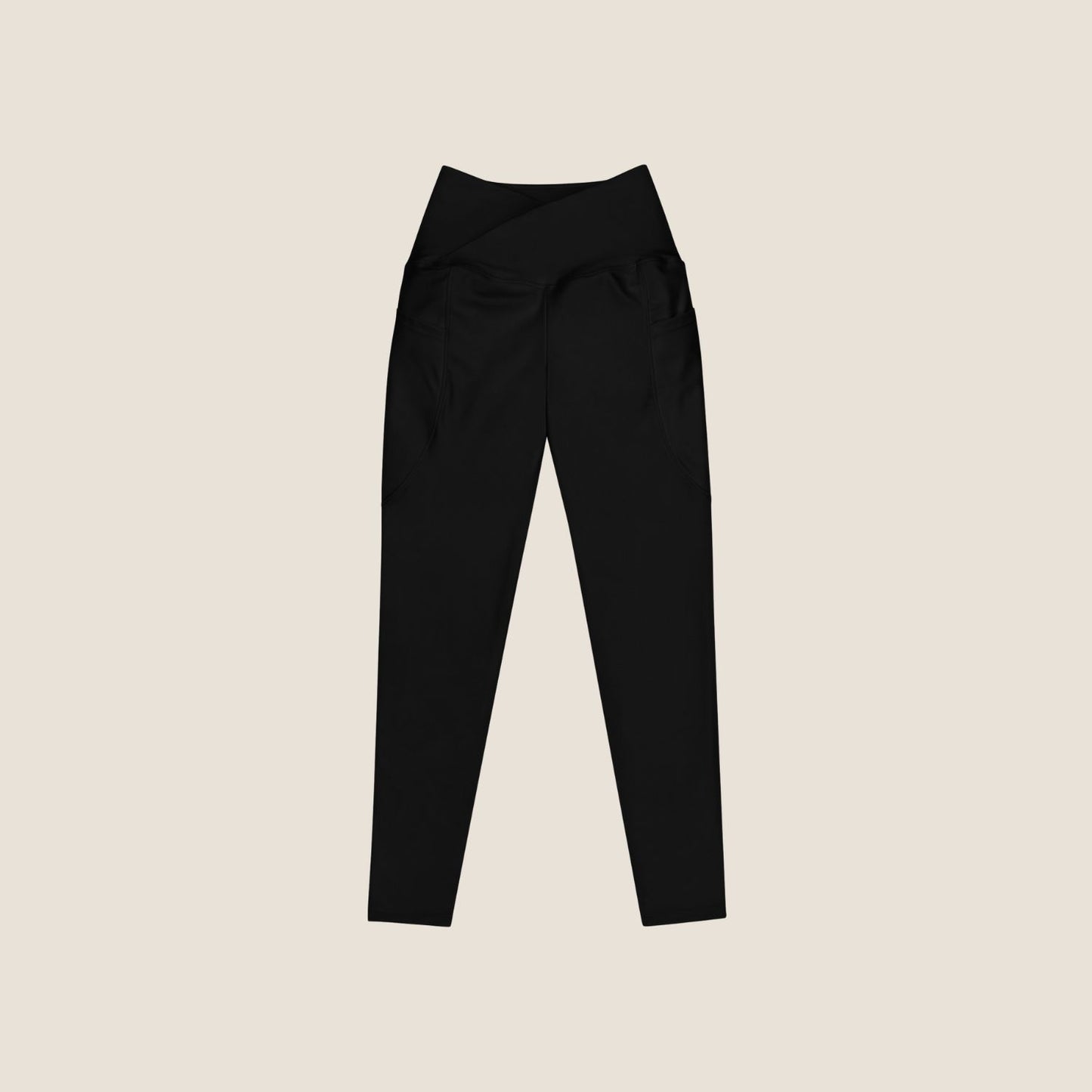 CALM MOVE Leggings in black, soft recycled fabric made for calm energy.
