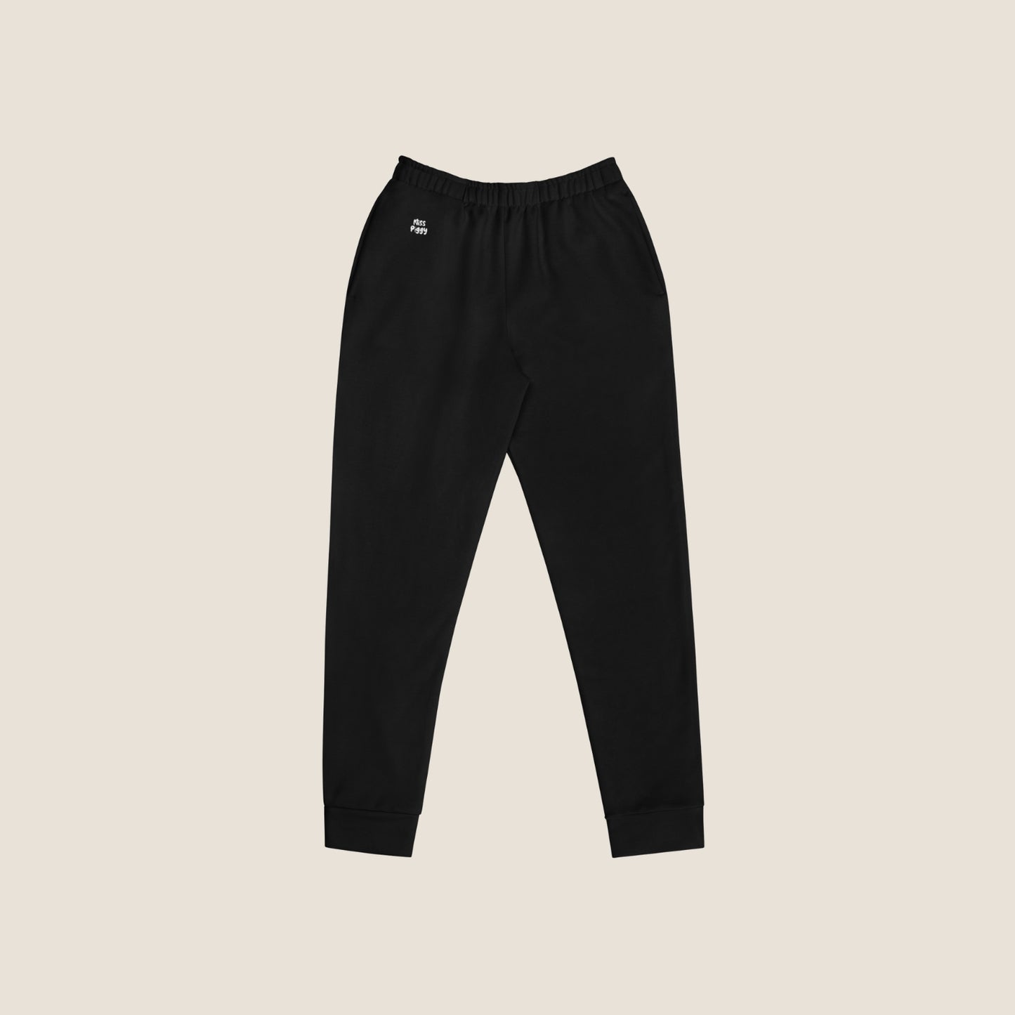 recycled woman jogger in black