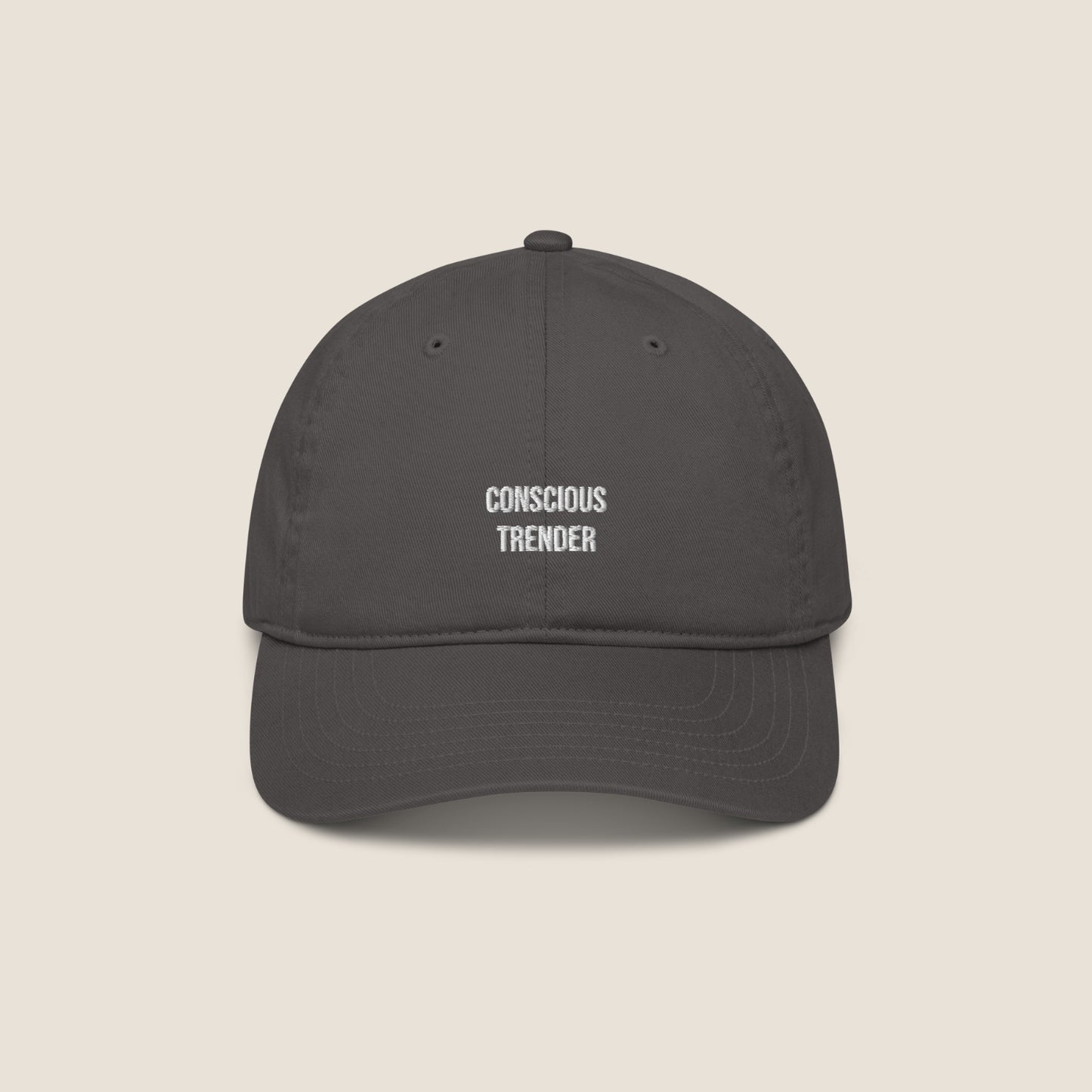 organic cap grey