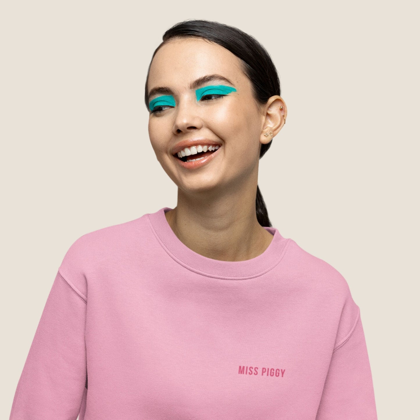 GLAM recycled sweater pink