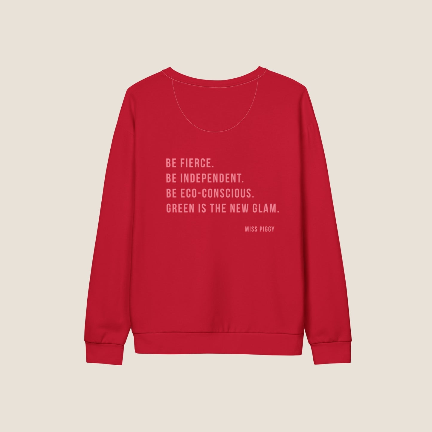 GLAM recycled sweater red