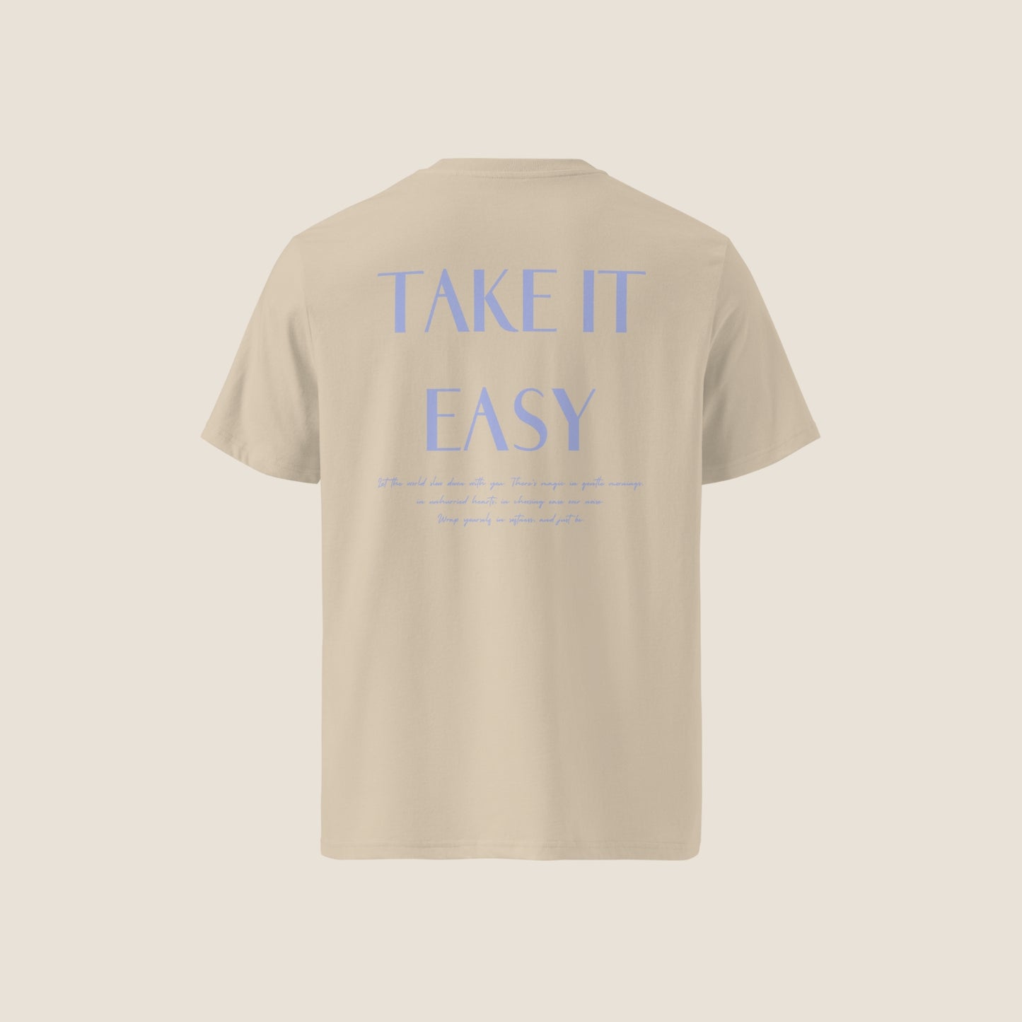 BLOOM organic t-shirt desert