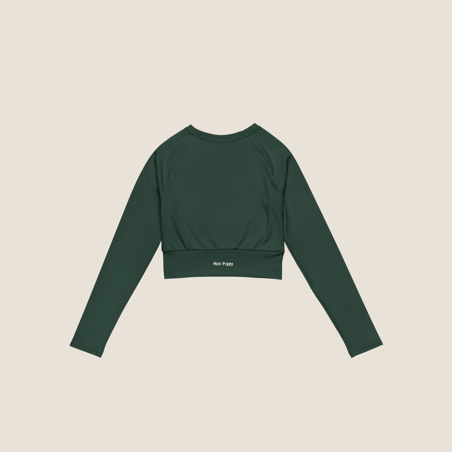 DEEP MOVE Long Sleeve Layer in forest green, sustainable activewear inspired by nature.