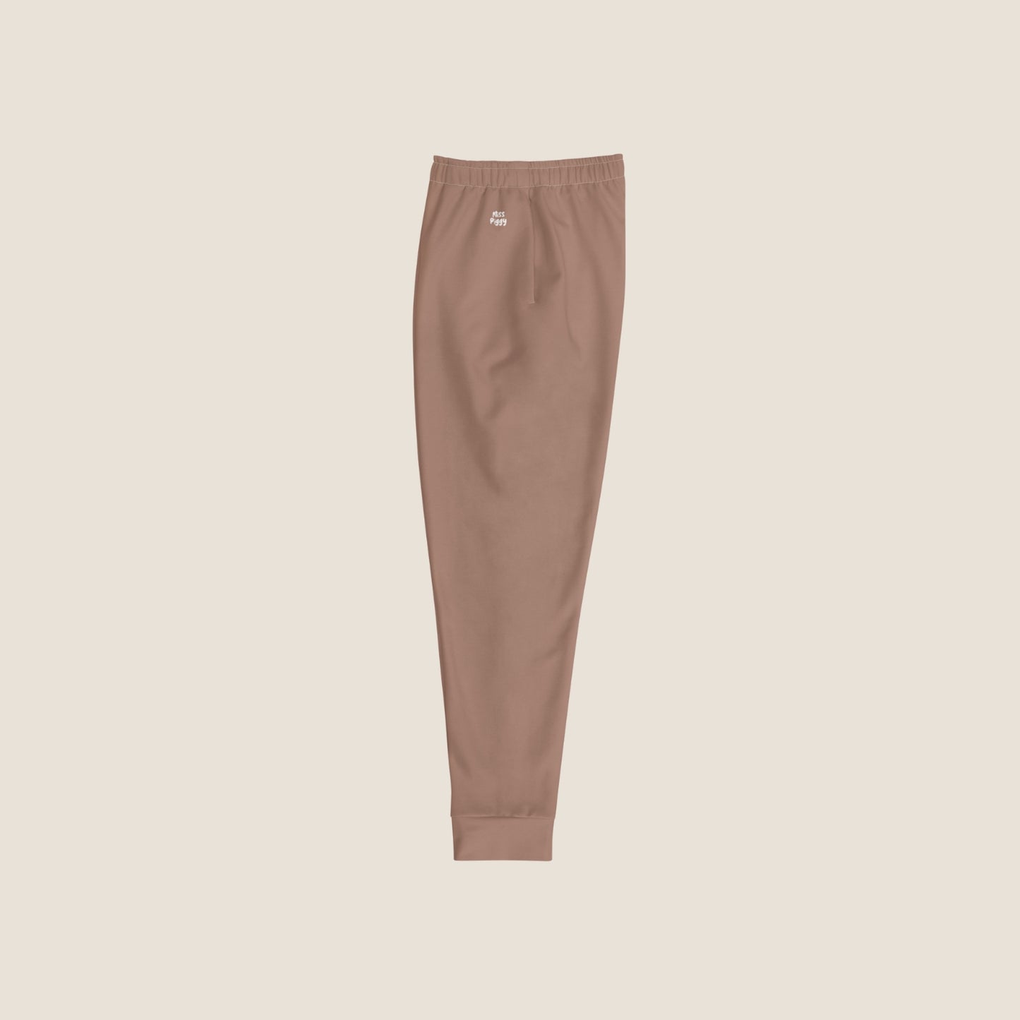 recycled men jogger in mocha mousse
