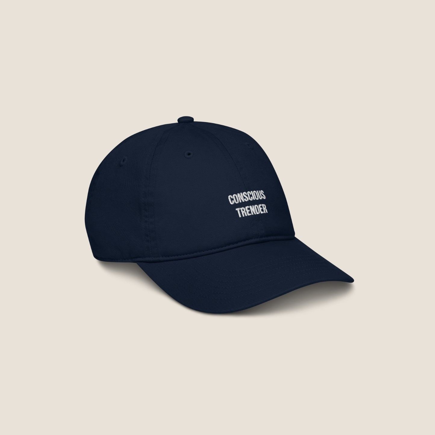 organic cap pacific blue