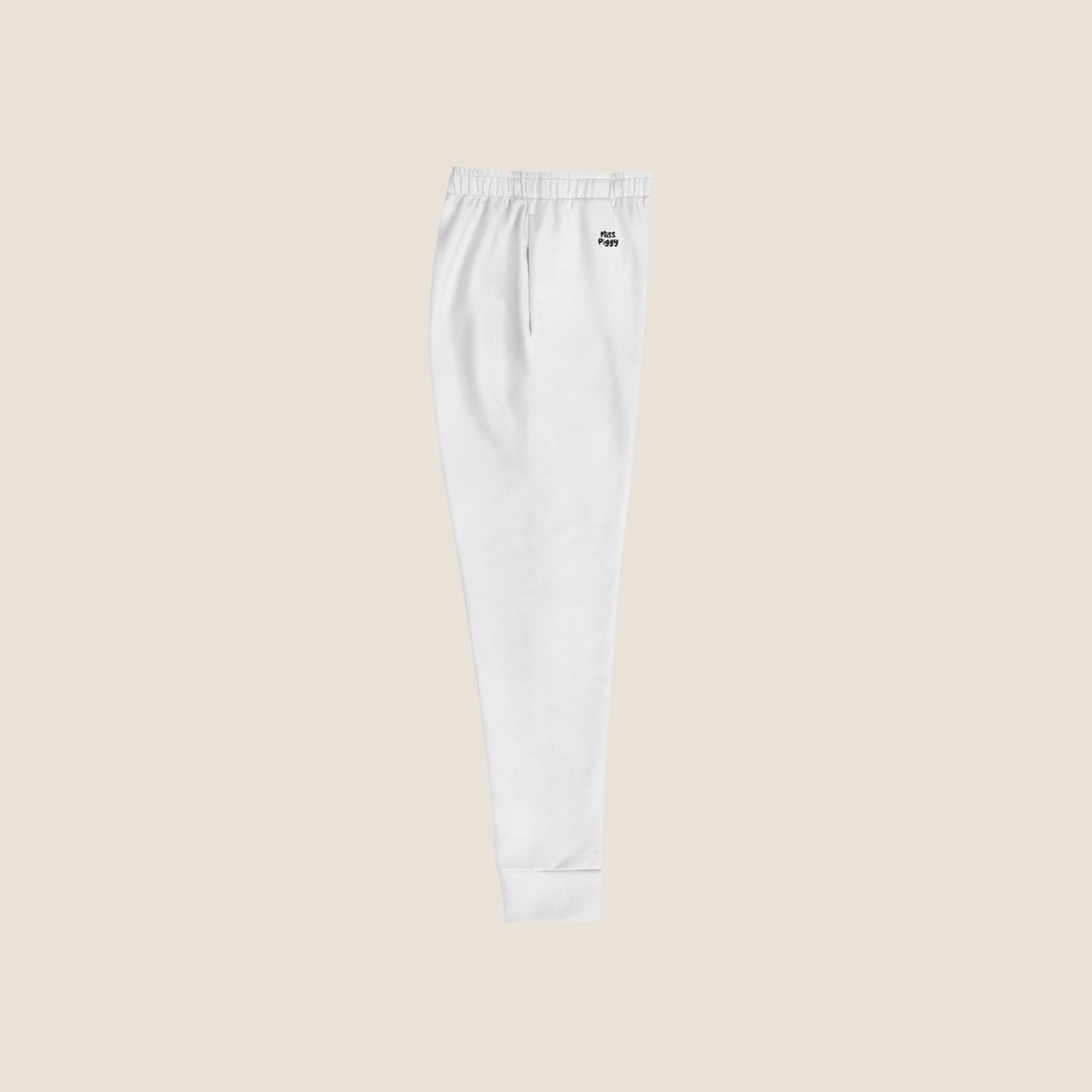 recycled woman jogger in white