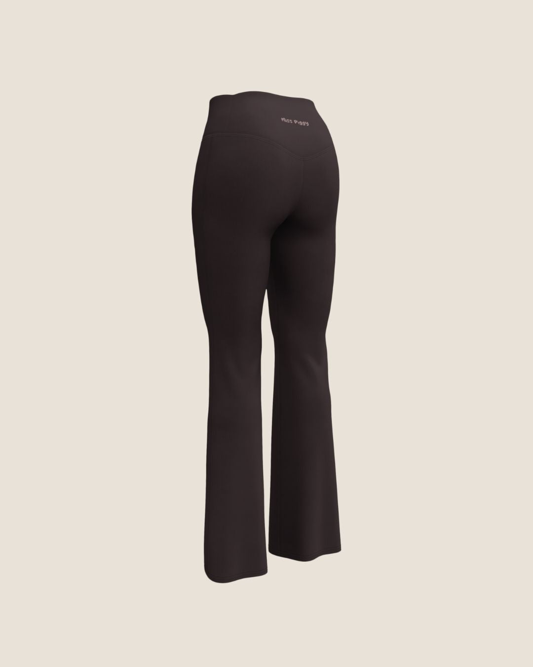 ESPRESSO MOVE Leggings in espresso with cocoa print, made from recycled materials.