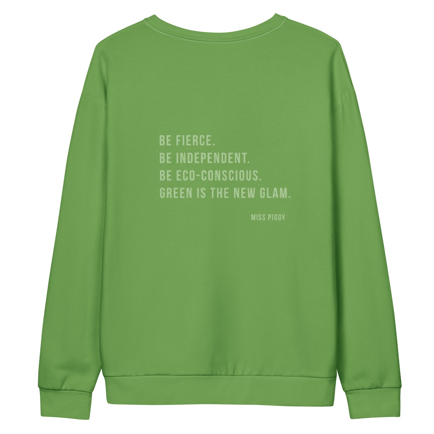 GREEN GLAM SWEATER spring green