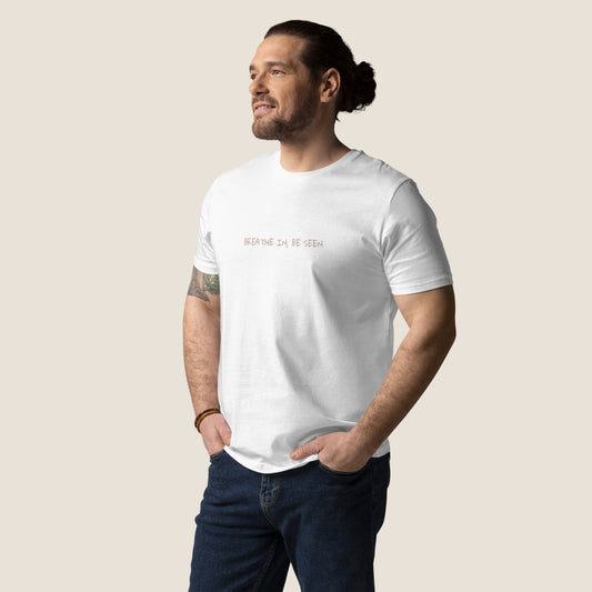 White organic t-shirt from Miss Piggy Soulwear collection.