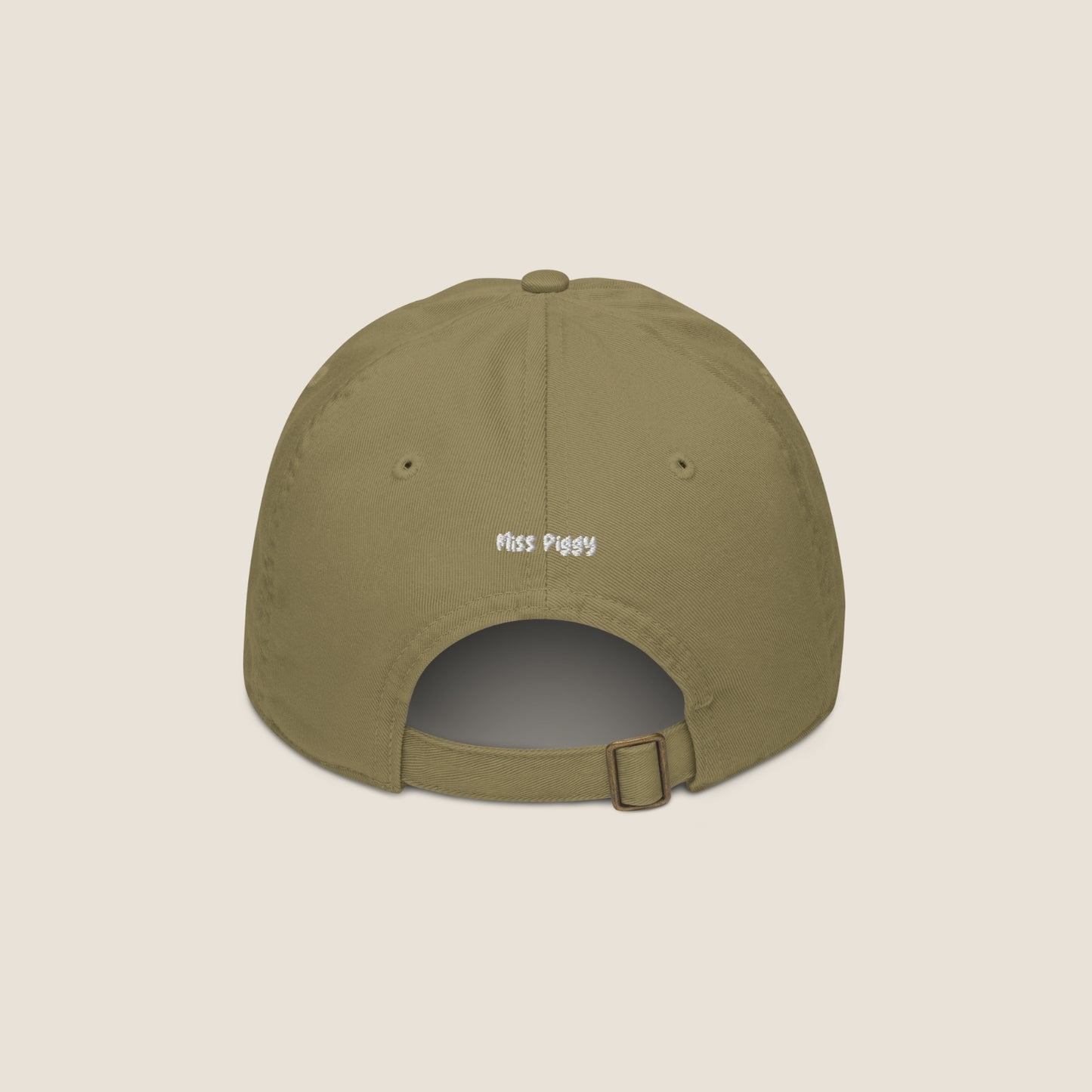 GRACE organic cap by Miss Piggy – sustainable soulwear accessory in jungle green
