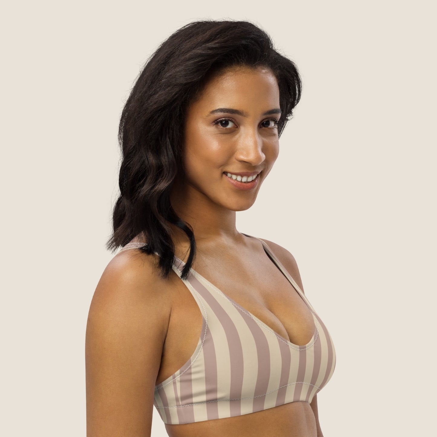 MALVA bikini top by Miss Piggy – eco-friendly and minimal swimwear for women