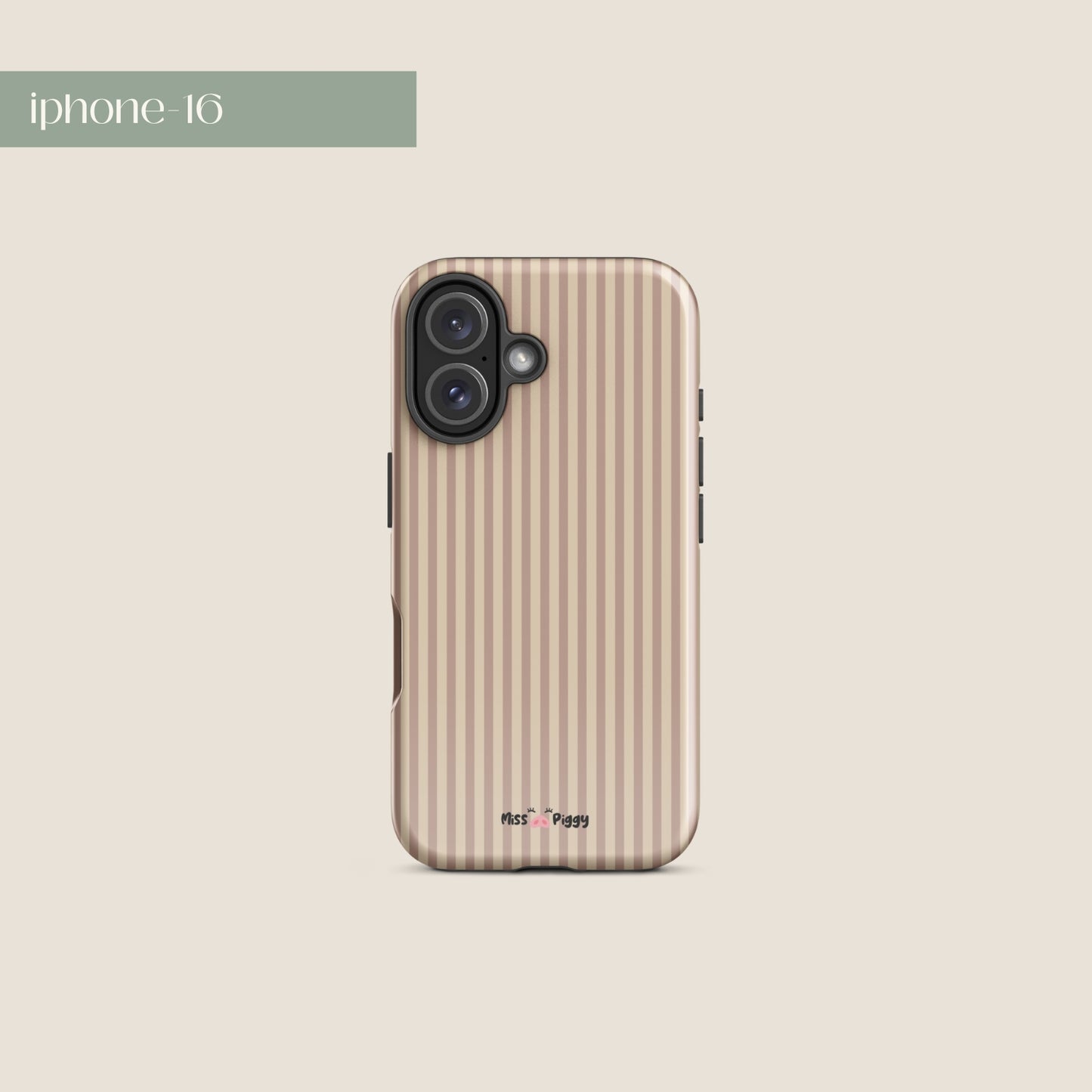 MALVA phone case for iPhone with glossy finish and elegant design.