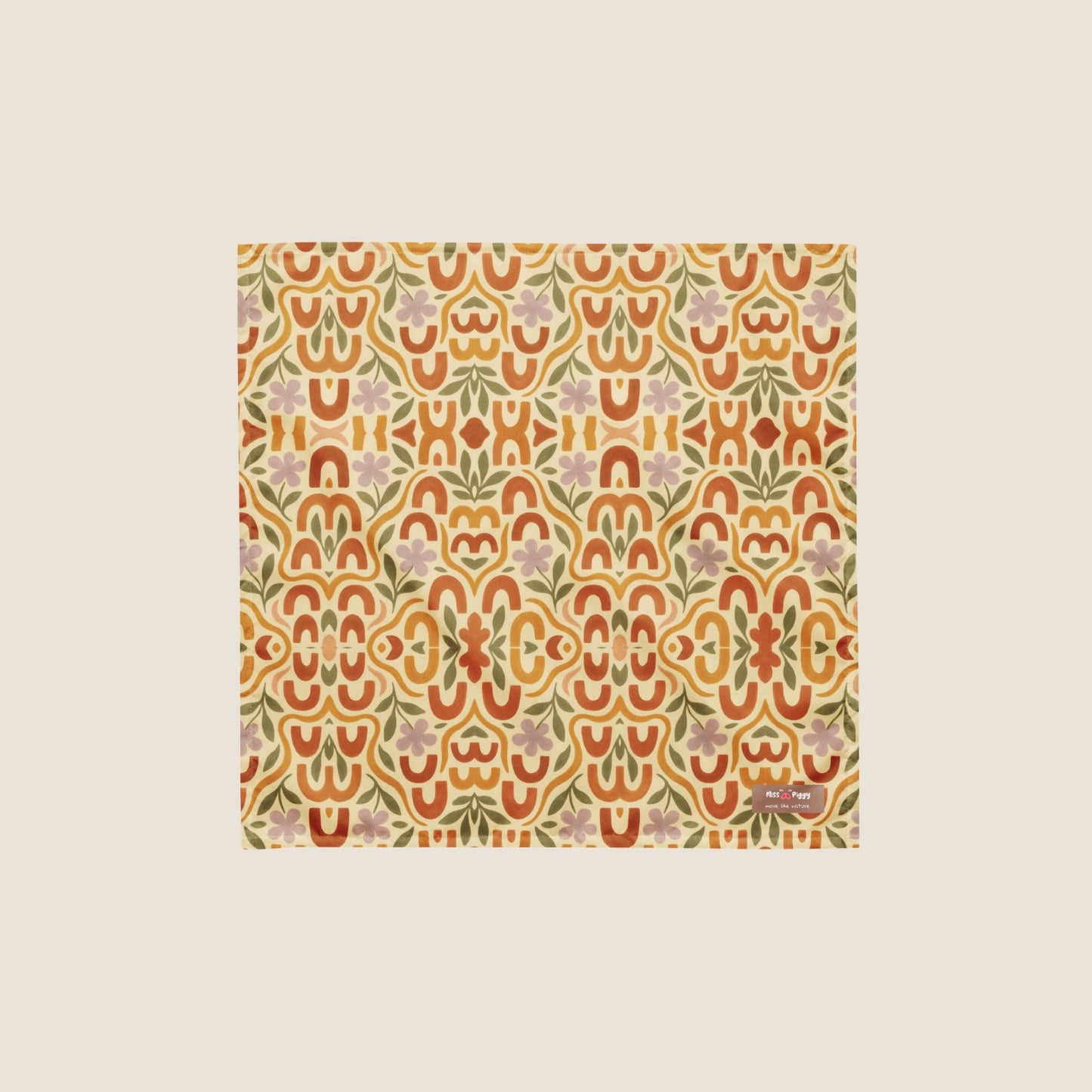 MEDITERRANEAN recycled bandana by Miss Piggy – conscious fashion accessory for summer