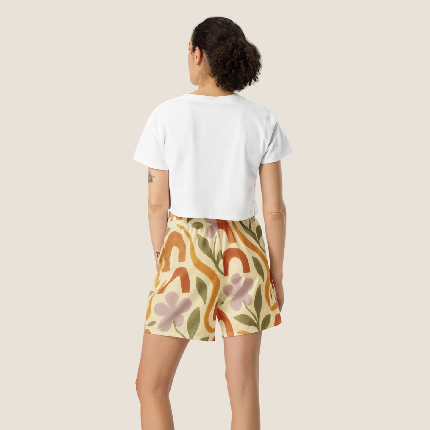 MEDITERRANEAN recycled long shorts by Miss Piggy – light, conscious summer staple