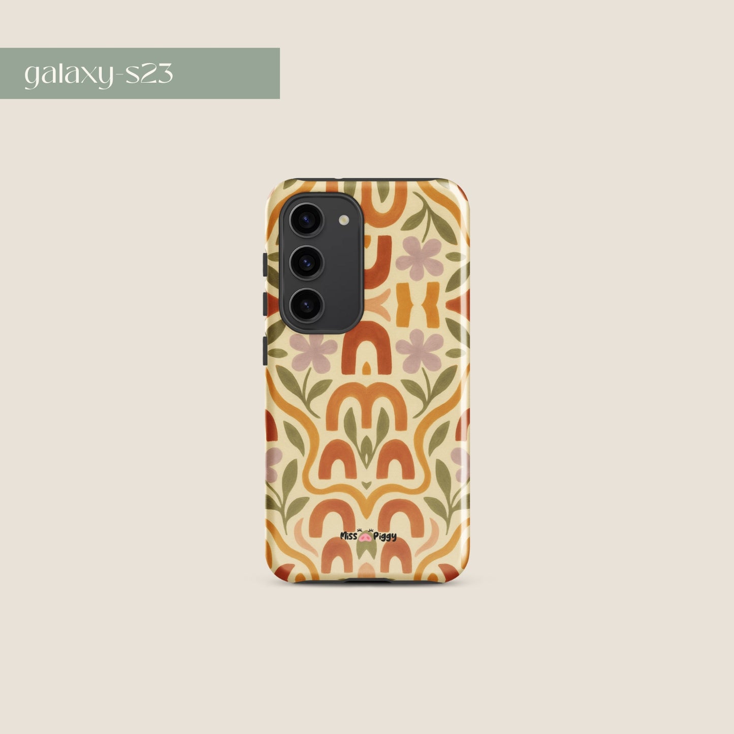MEDITERRANEAN phone case by Miss Piggy – design for Samsung, part of Soulwear capsule