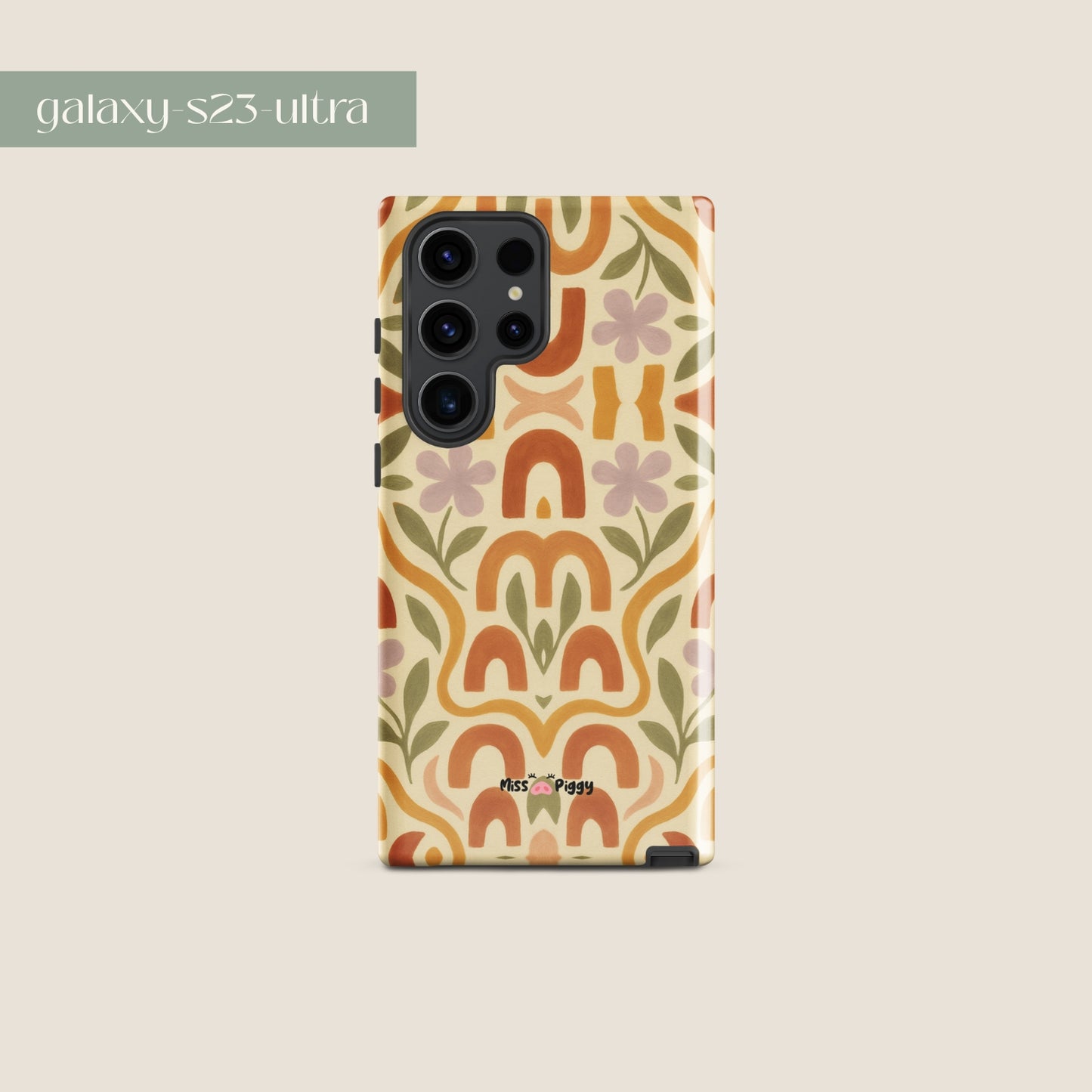 MEDITERRANEAN phone case by Miss Piggy – design for Samsung, part of Soulwear capsule