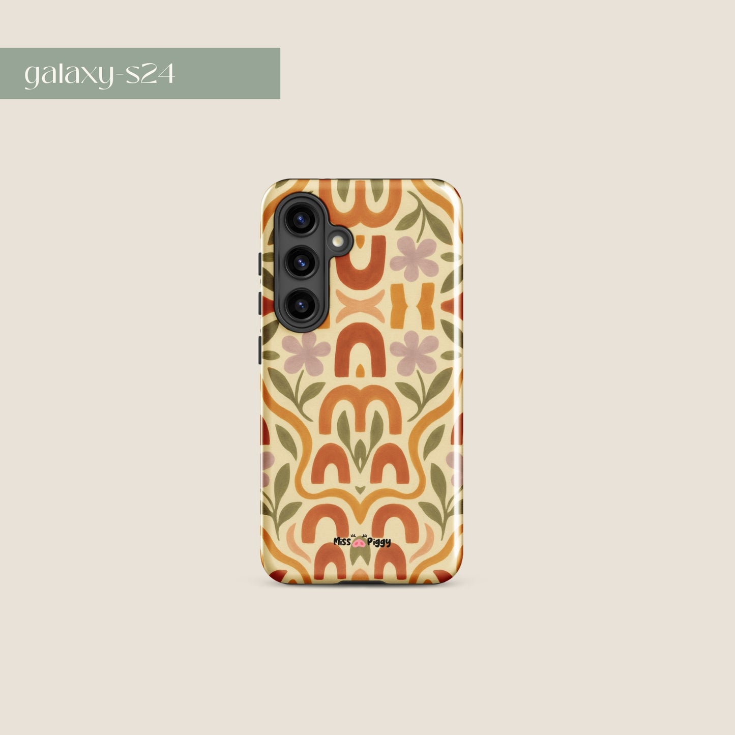 MEDITERRANEAN phone case by Miss Piggy – design for Samsung, part of Soulwear capsule