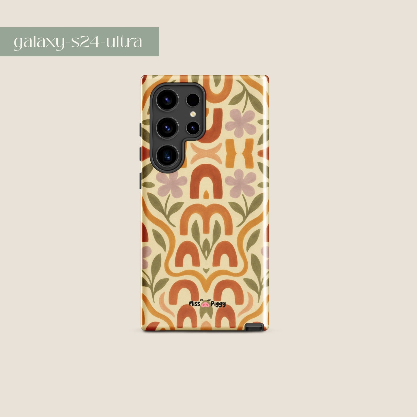 MEDITERRANEAN phone case by Miss Piggy – design for Samsung, part of Soulwear capsule