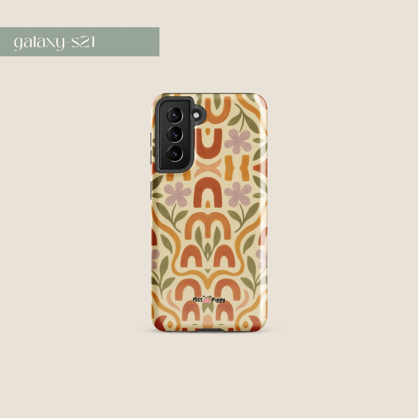 MEDITERRANEAN phone case by Miss Piggy – design for Samsung, part of Soulwear capsule