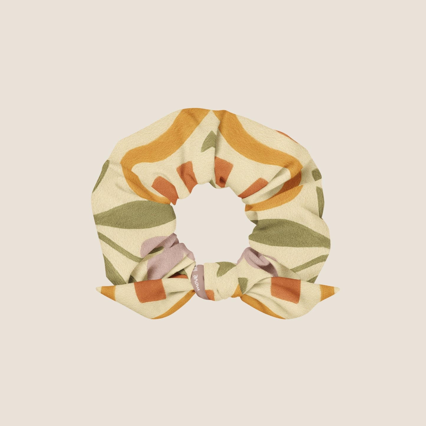 MEDITERRANEAN scrunchie by Miss Piggy – recycled hair accessory with summer soul