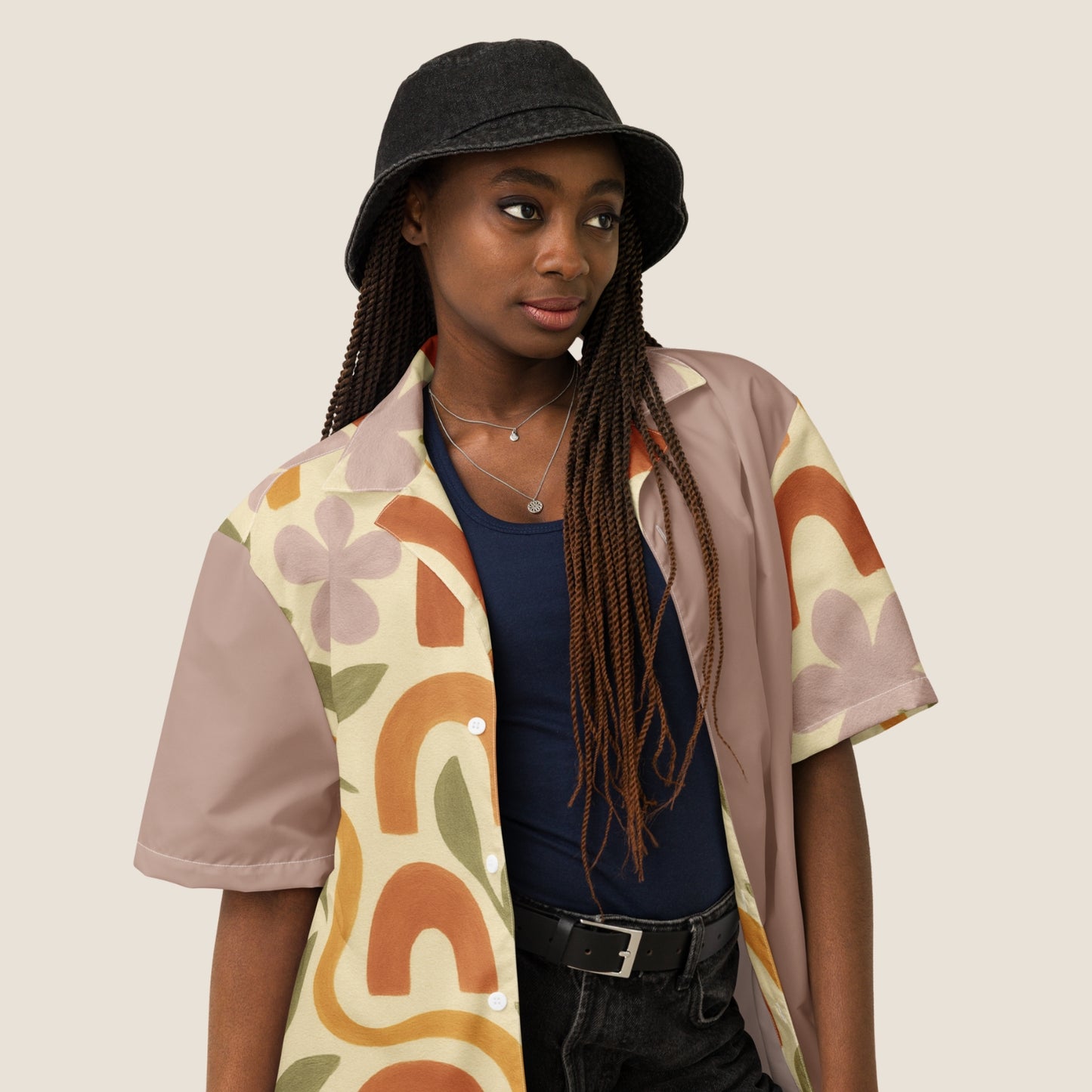 MEDITERRANEAN recycled shirt by Miss Piggy – featherlight soulwear capsule piece