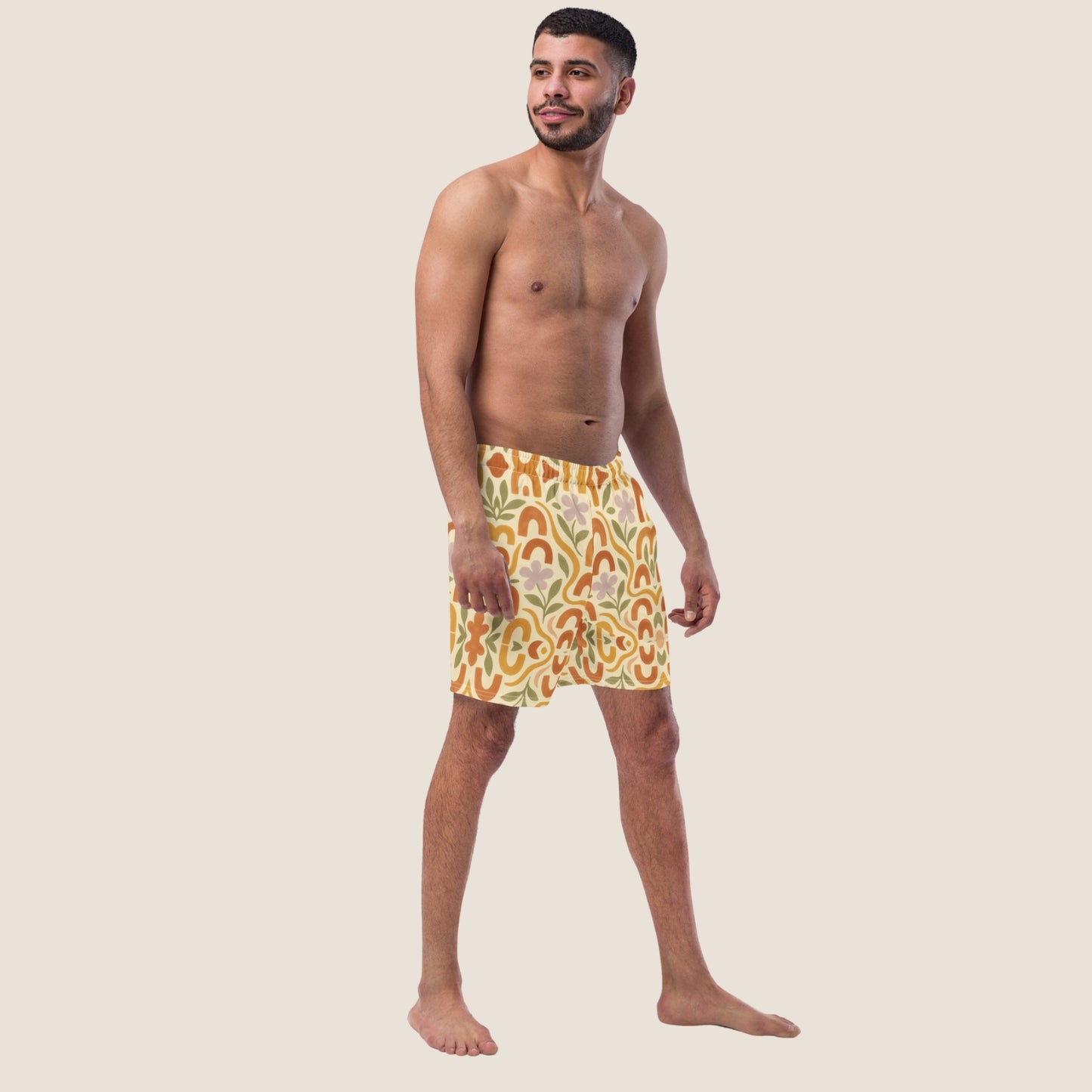 MEDITERRANEAN recycled swim shorts by Miss Piggy – light, sustainable men’s swimwear