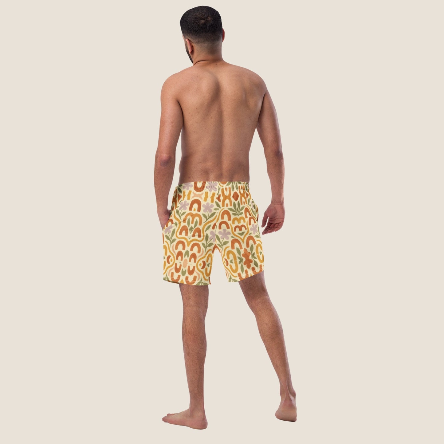 MEDITERRANEAN recycled swim shorts by Miss Piggy – light, sustainable men’s swimwear