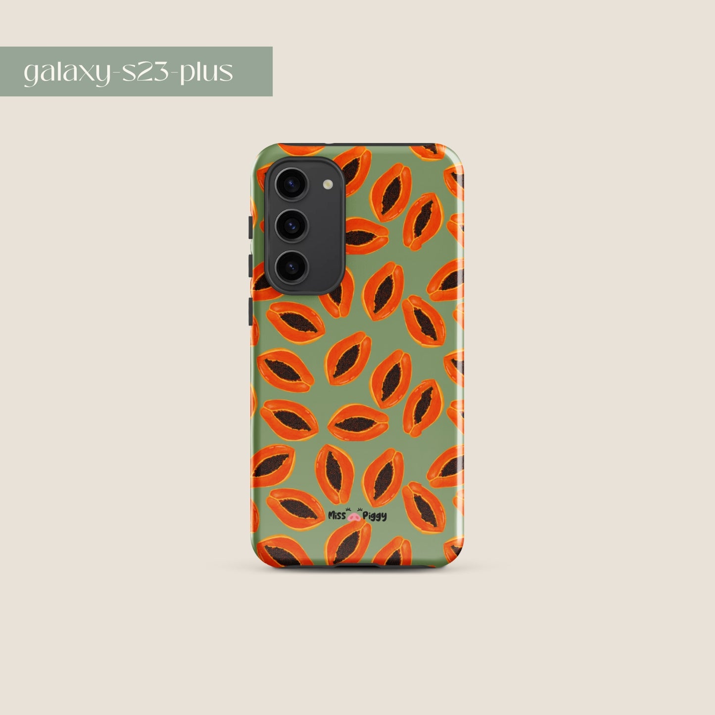 PAPAYA phone case for Samsung – soft, lightweight and fruity.