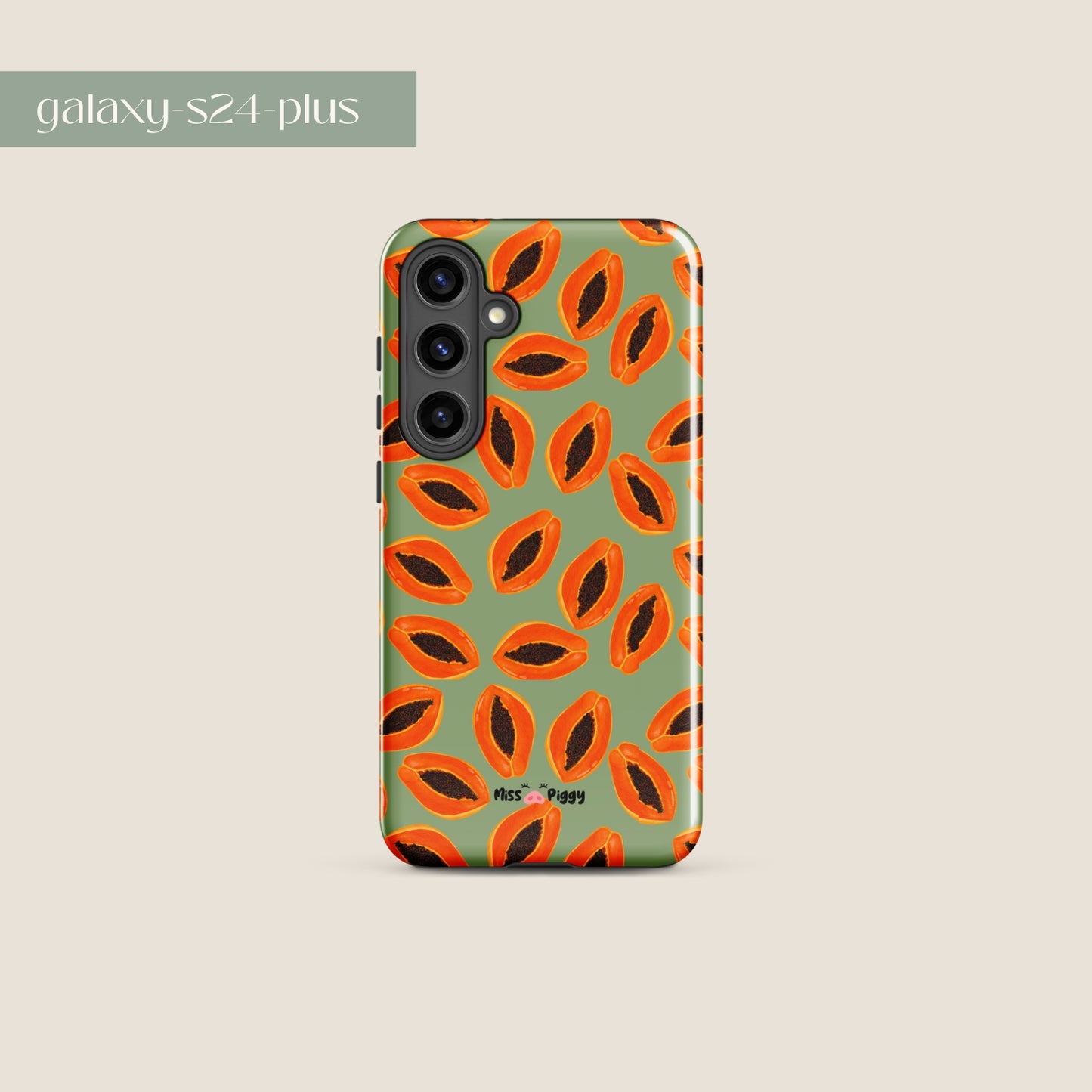 PAPAYA phone case for Samsung – soft, lightweight and fruity.