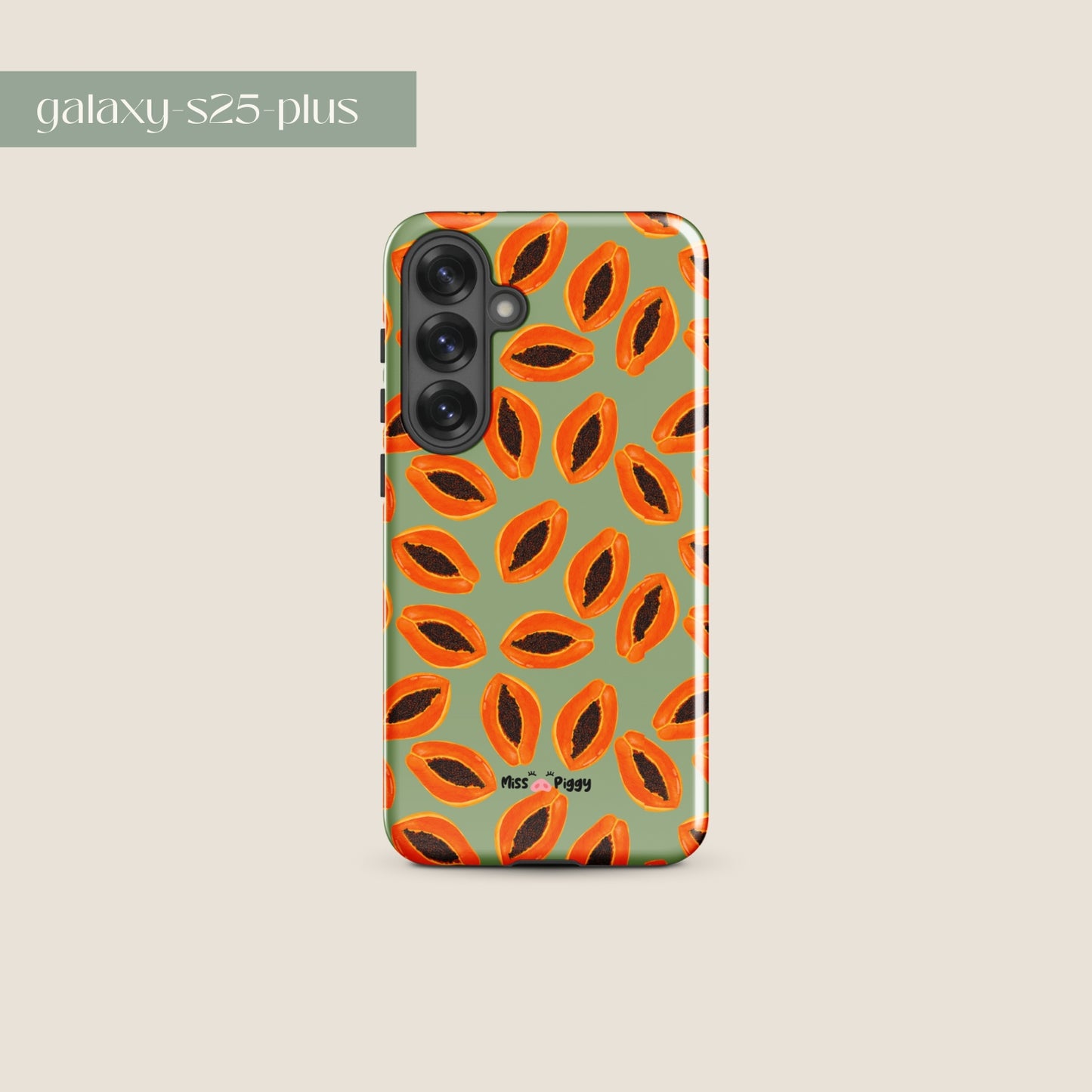 PAPAYA phone case for Samsung – soft, lightweight and fruity.
