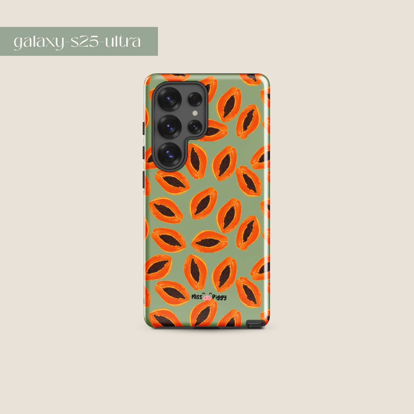 PAPAYA phone case for Samsung – soft, lightweight and fruity.