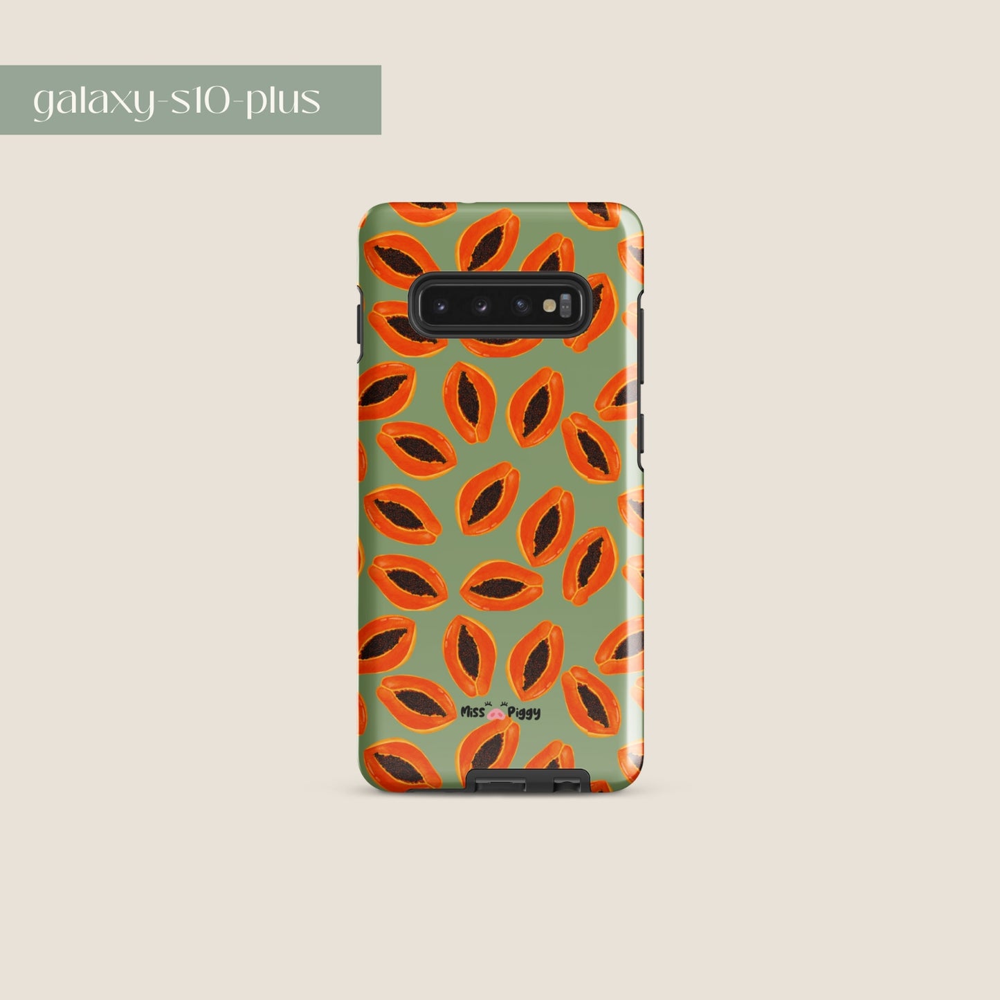 PAPAYA phone case for Samsung – soft, lightweight and fruity.