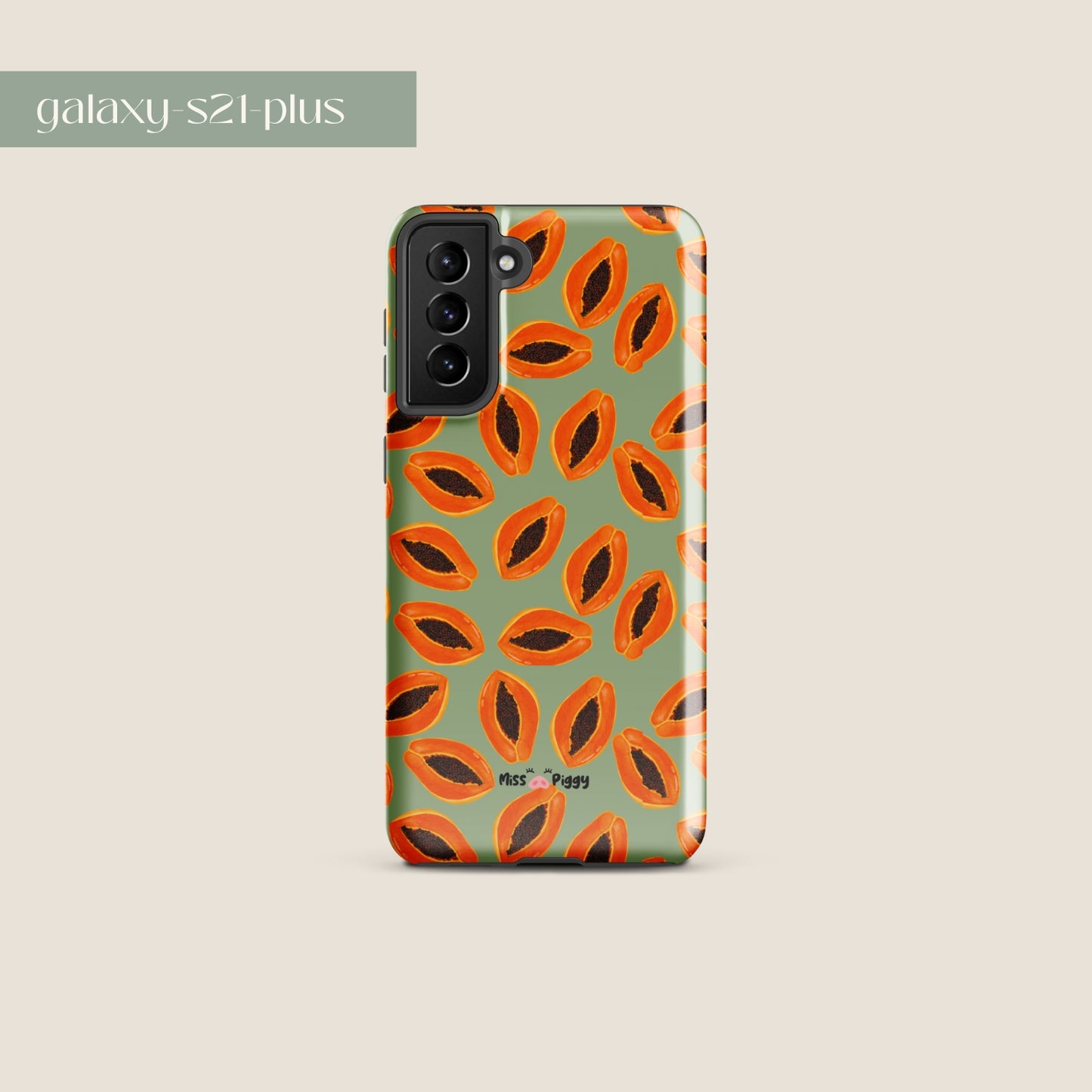 PAPAYA phone case for Samsung – soft, lightweight and fruity.