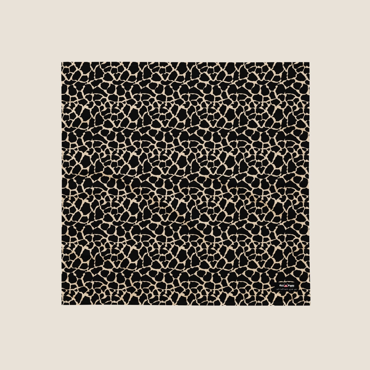 UNSEEN recycled bandana by Miss Piggy – conscious fashion accessory for summer