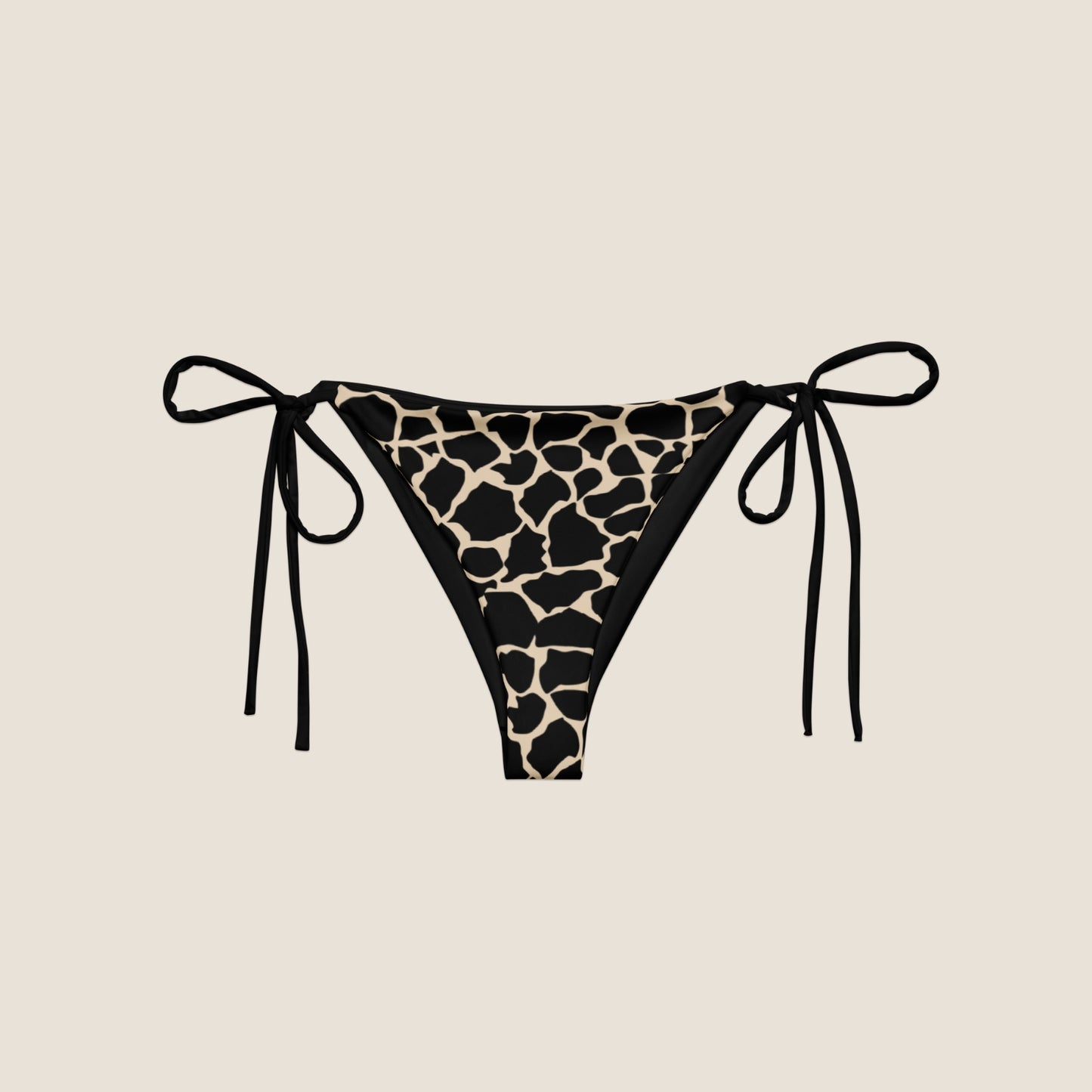 UNSEEN string bikini bottom by Miss Piggy – recycled and soulful swimwear