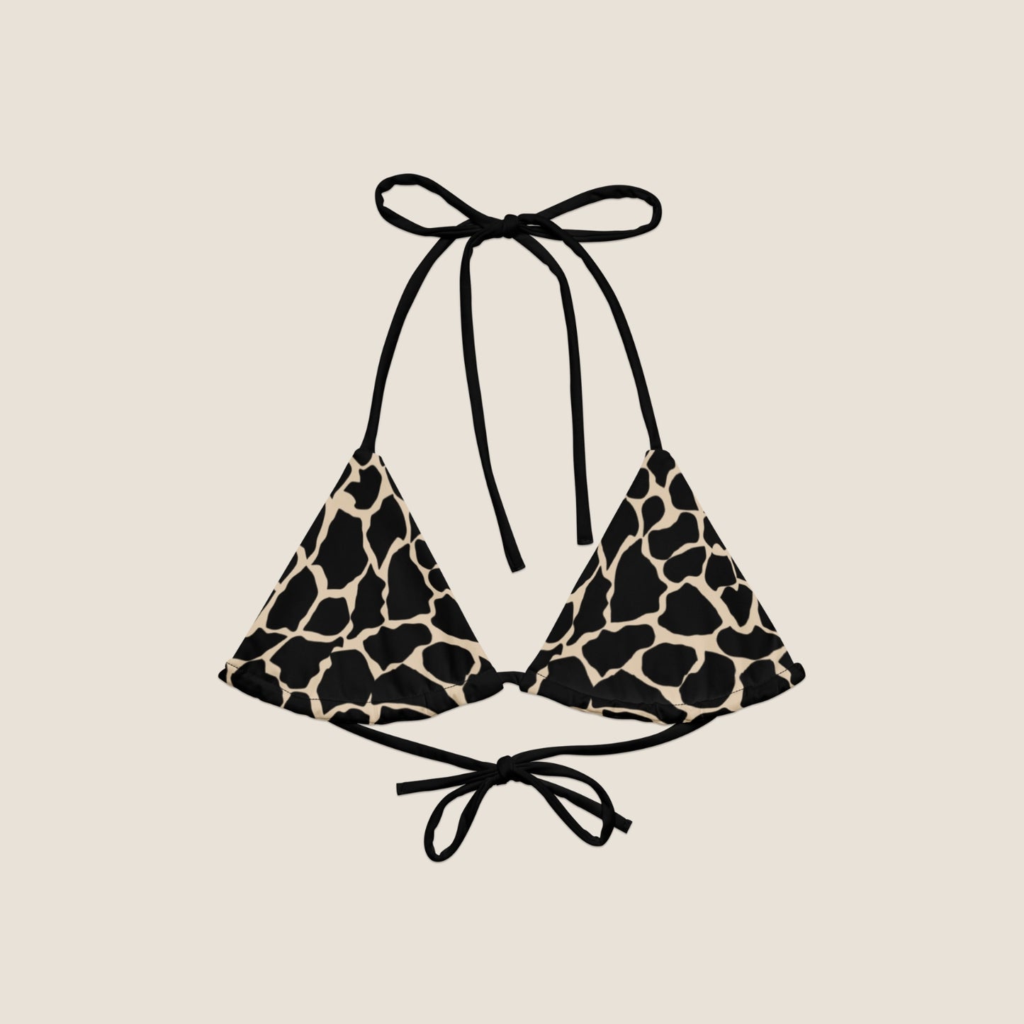 UNSEEN bikini top by Miss Piggy – eco-friendly and minimal swimwear for women