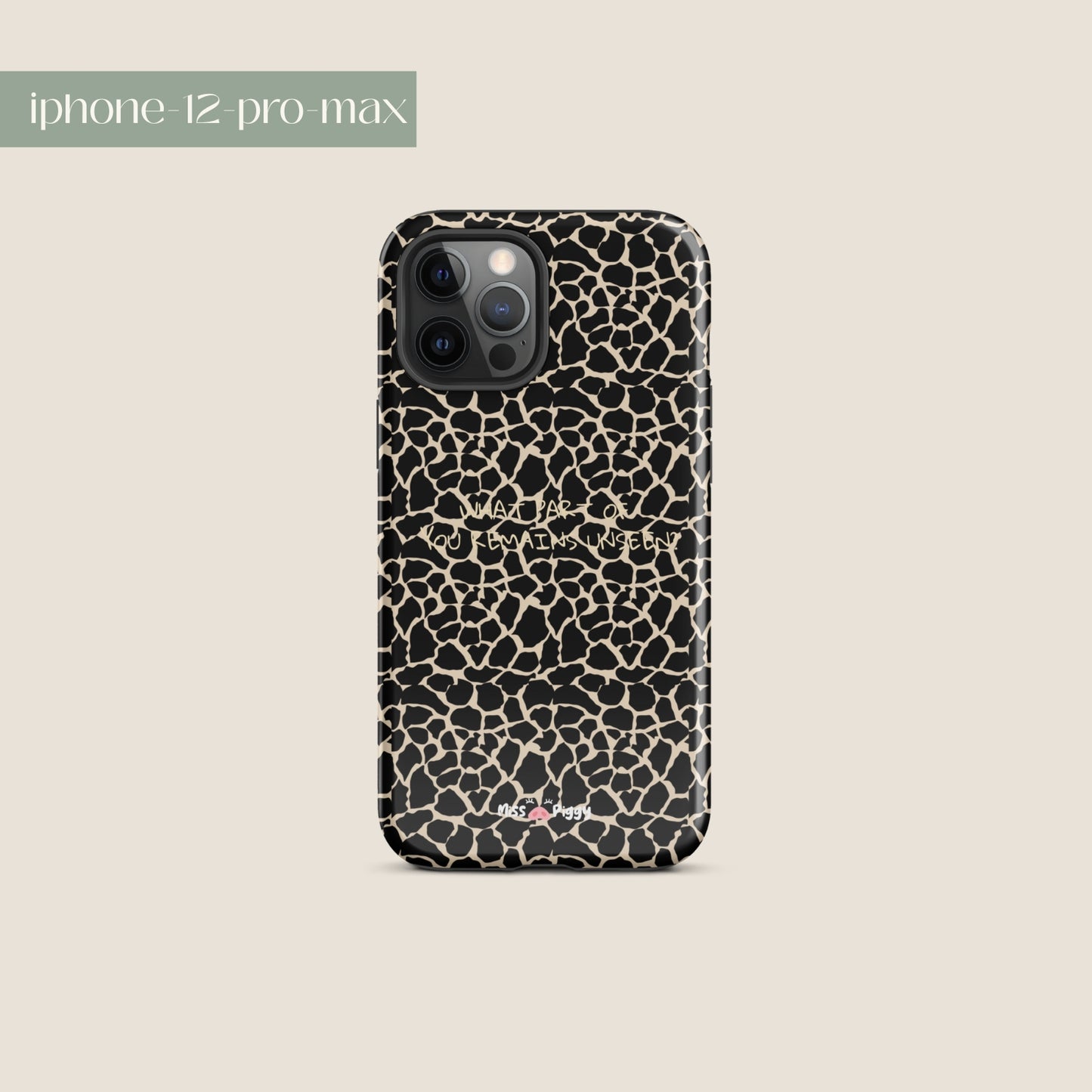 UNSEEN phone case by Miss Piggy – cover for iPhone from Soulwear capsule