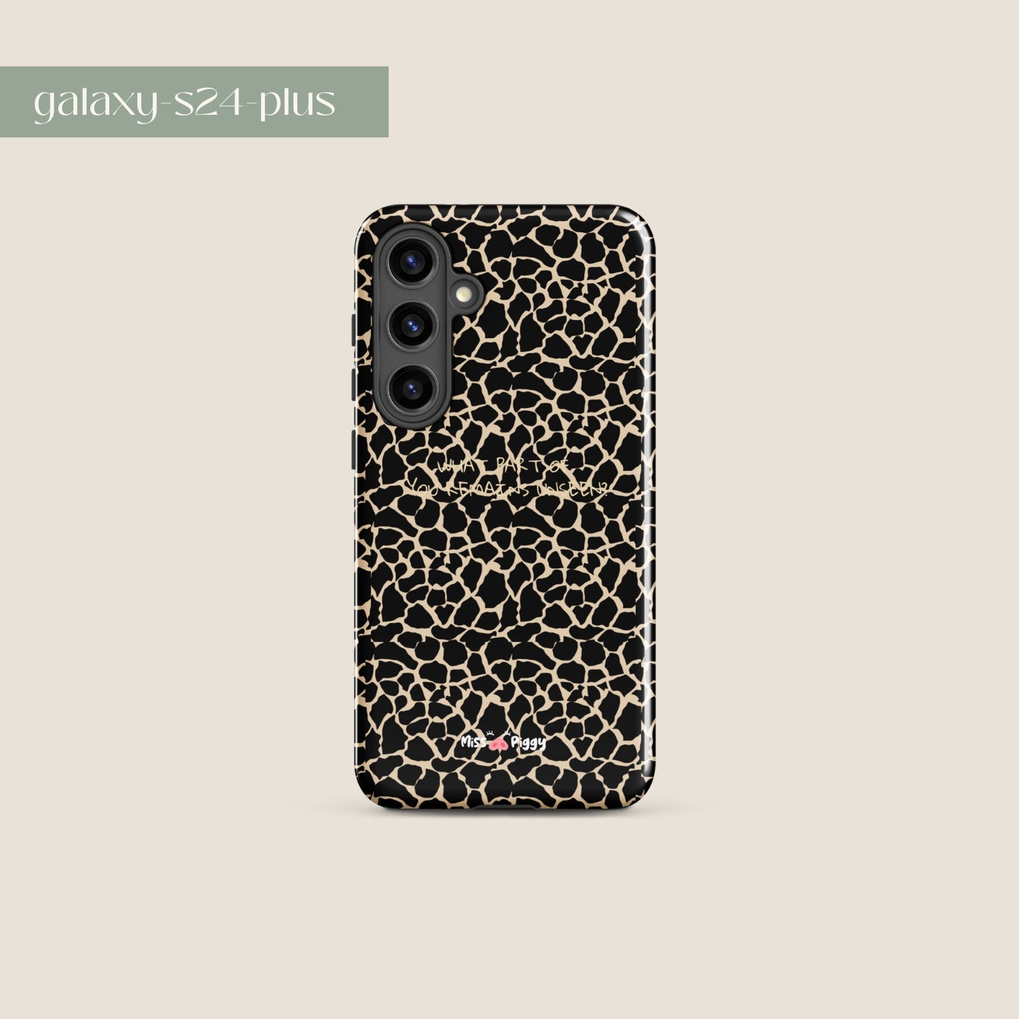 UNSEEN phone case by Miss Piggy – design for Samsung, part of Soulwear capsule