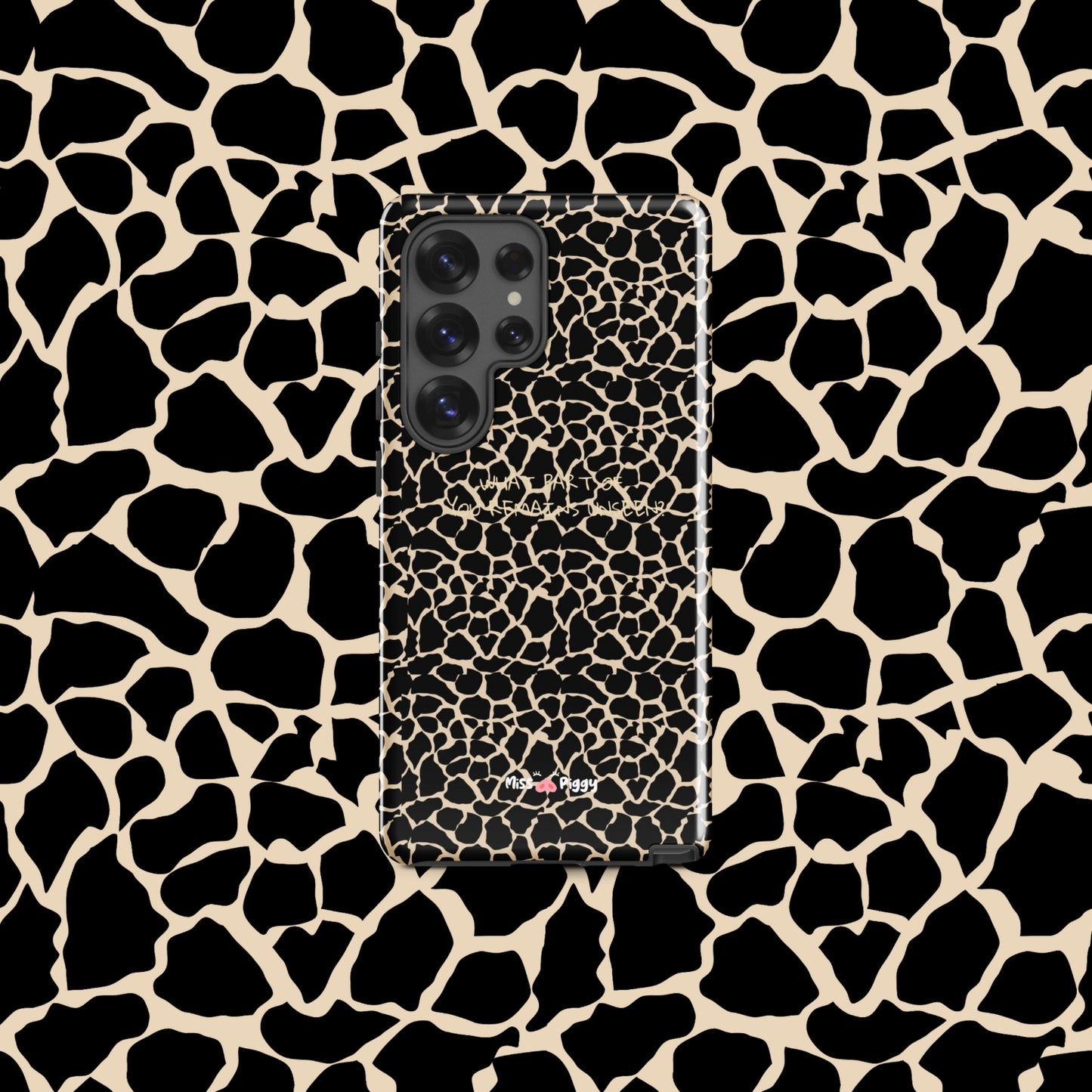 UNSEEN phone case by Miss Piggy – design for Samsung, part of Soulwear capsule
