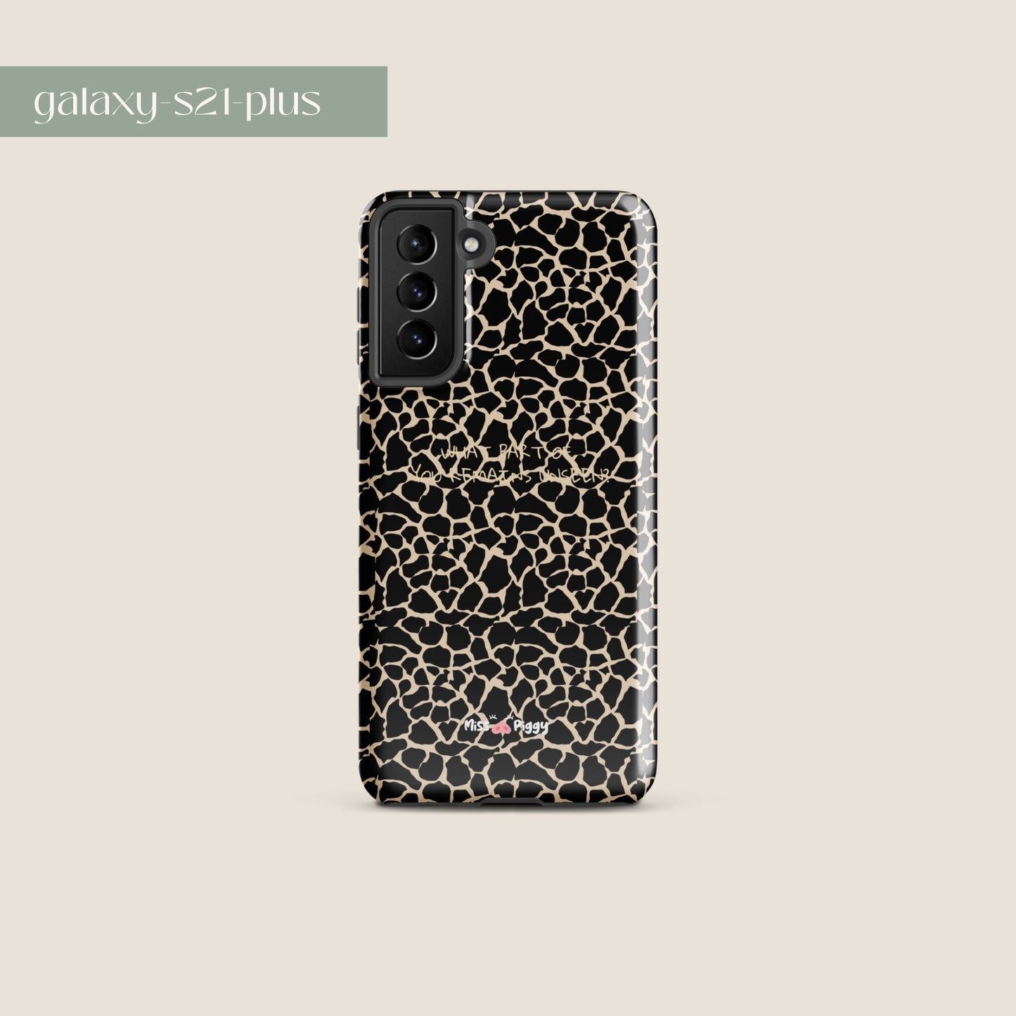 UNSEEN phone case by Miss Piggy – design for Samsung, part of Soulwear capsule