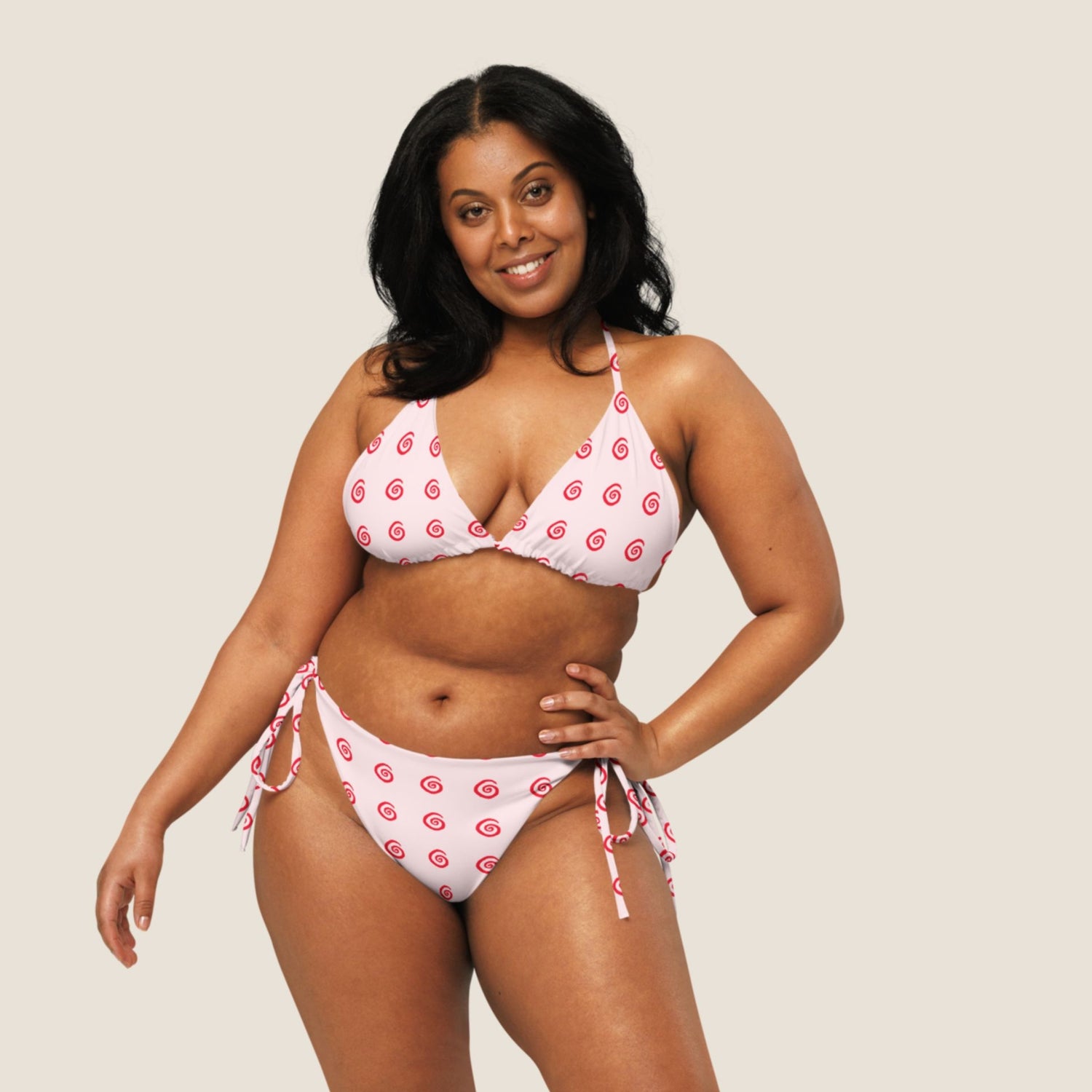 PINK SWIRL Recycled Bikini