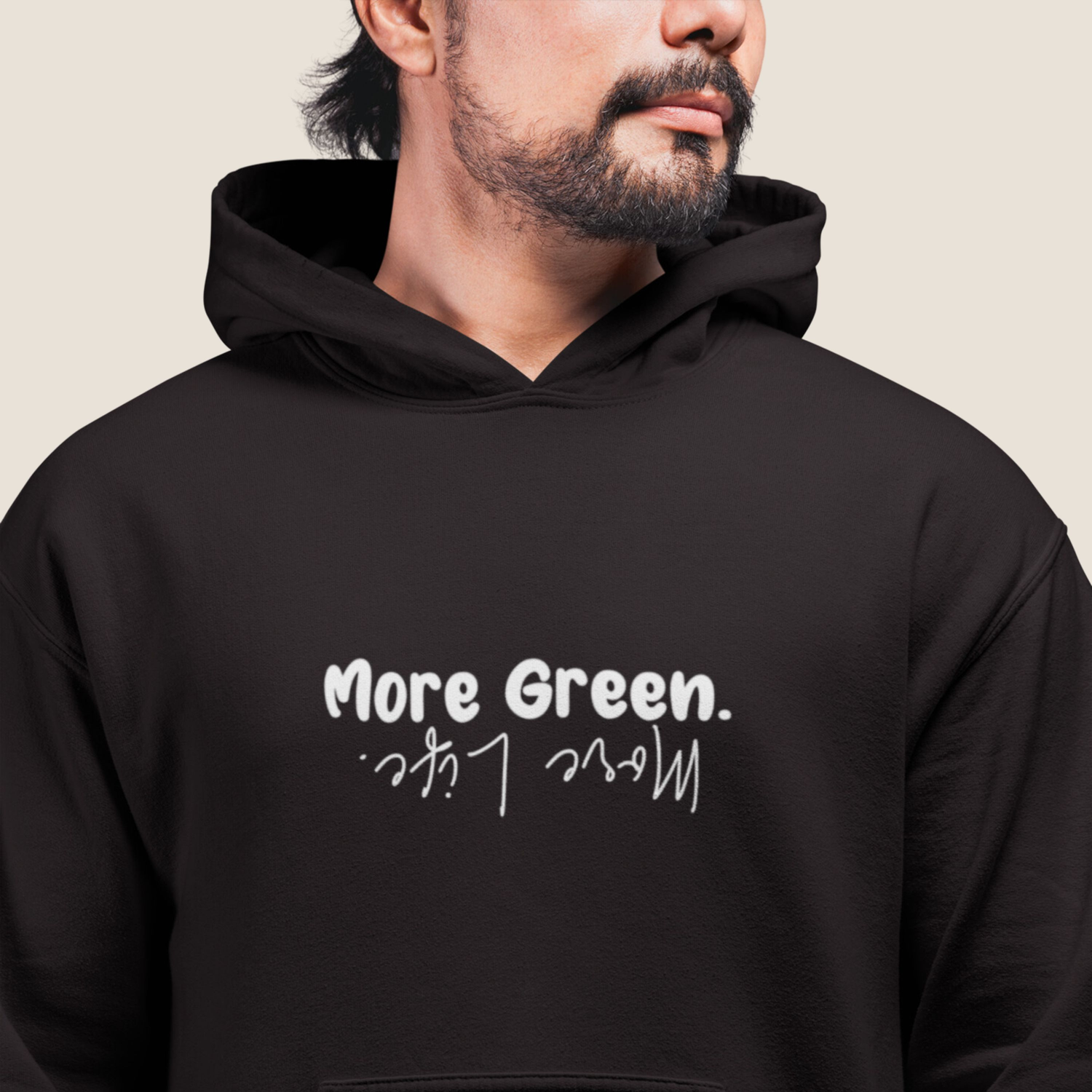 BLACK MORE GREEN Organic Hoodie