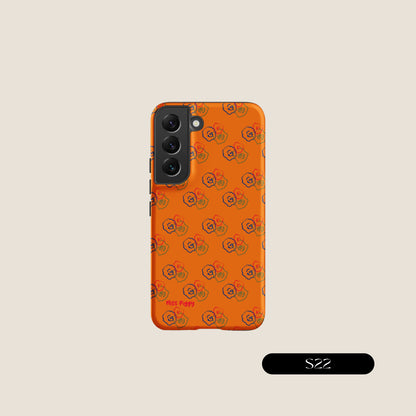 ORANGE FLOWERS Samsung® Tough Case