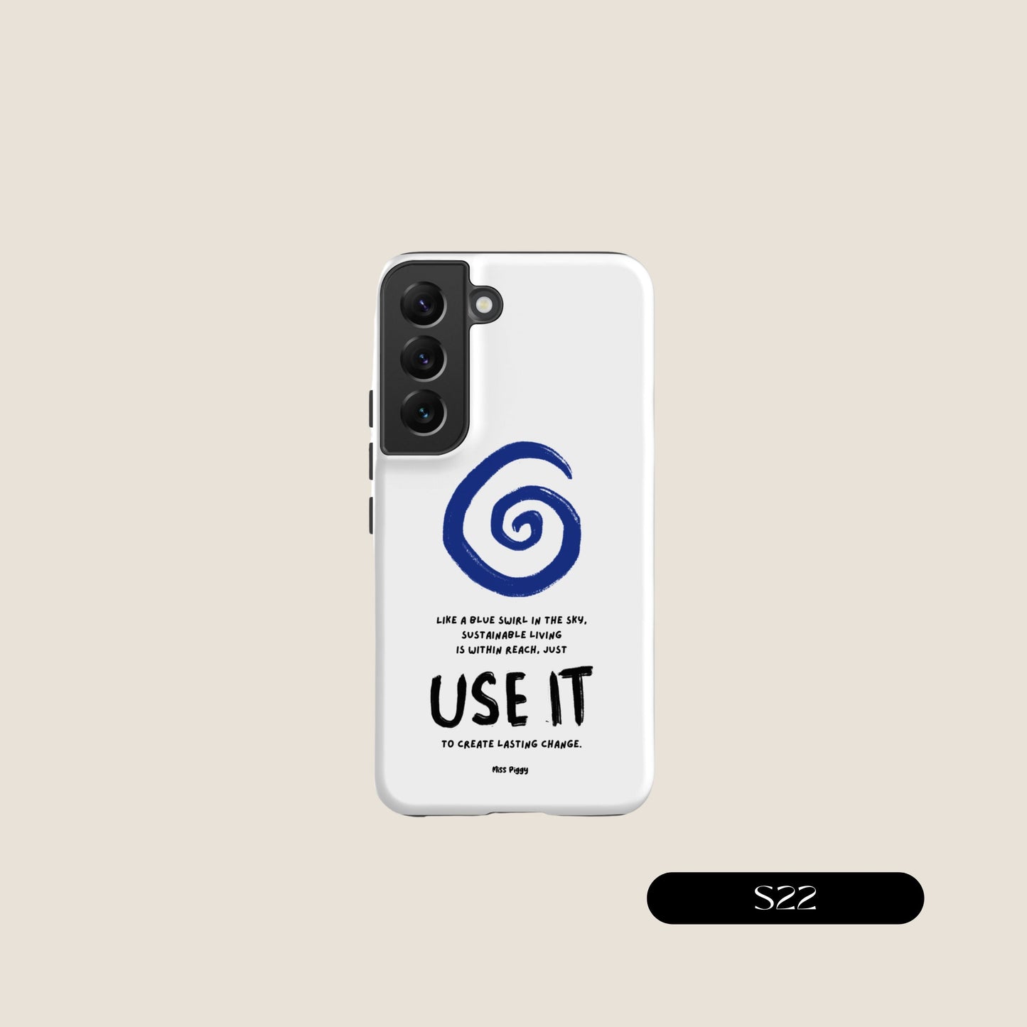 WHITE SWIRL Samsung® Tough Case