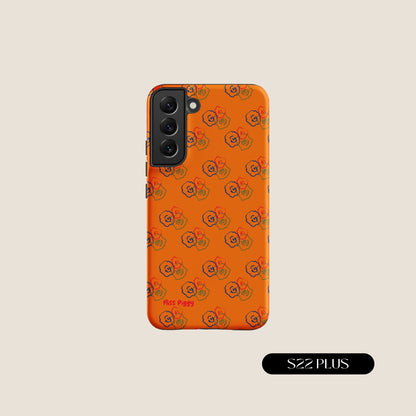 ORANGE FLOWERS Samsung® Tough Case