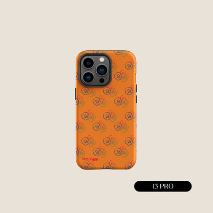 ORANGE FLOWERS iPhone® Tough Case