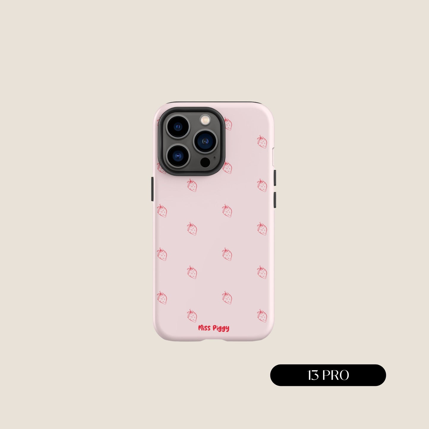 PINK STRAWBERRY iPhone® Tough Case