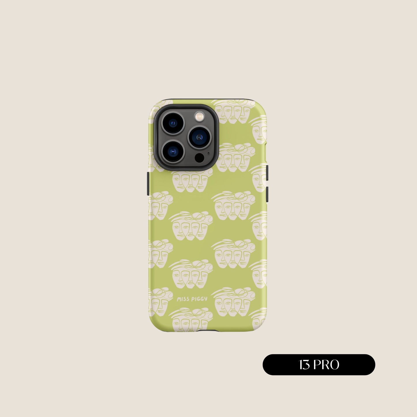 GREEN FACES iPhone® Tough Case