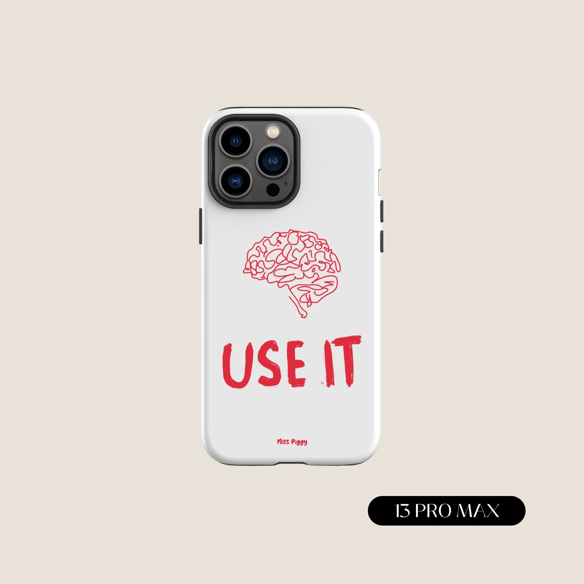 WHITE BRAIN iPhone® Tough Case